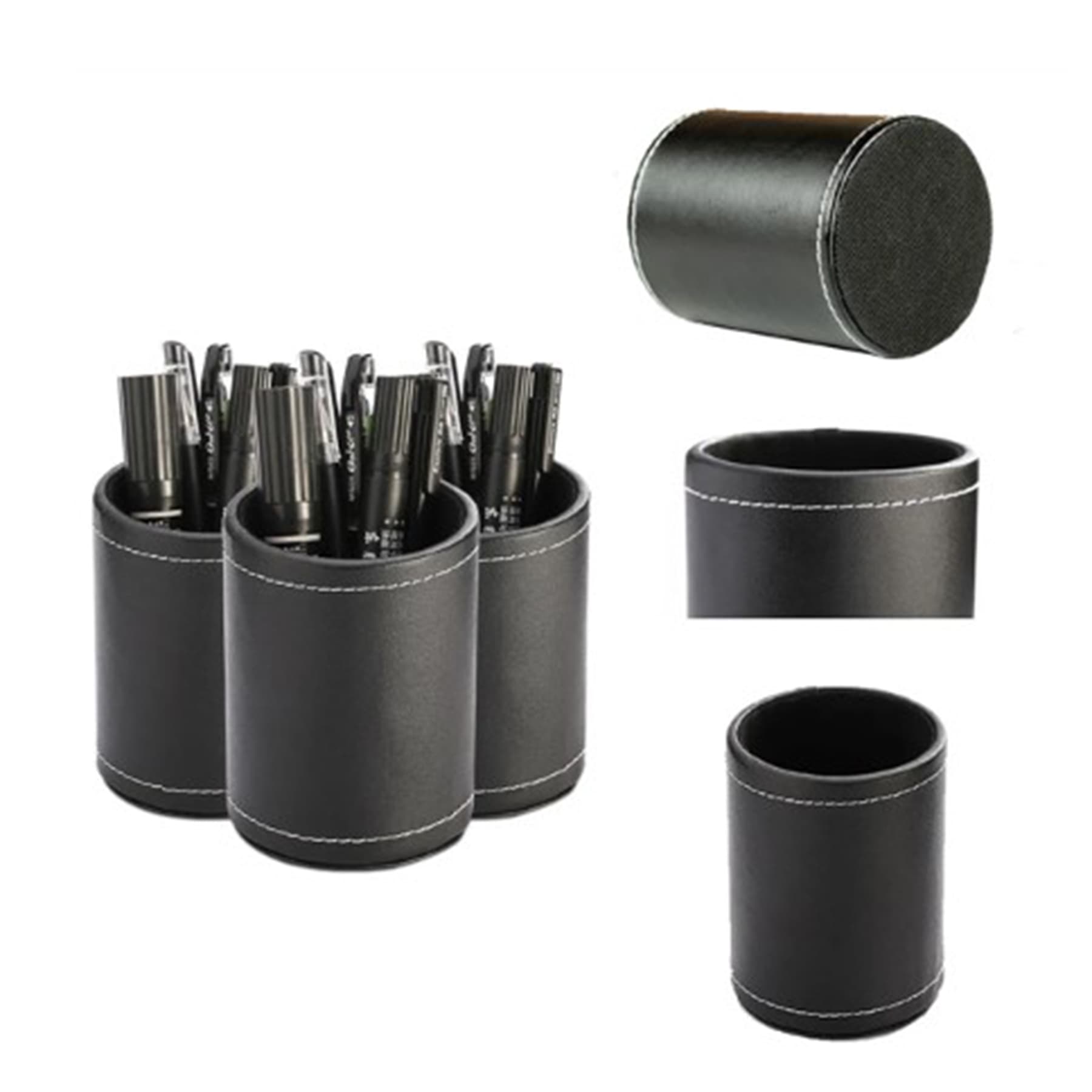 PU Leather Pen Holder