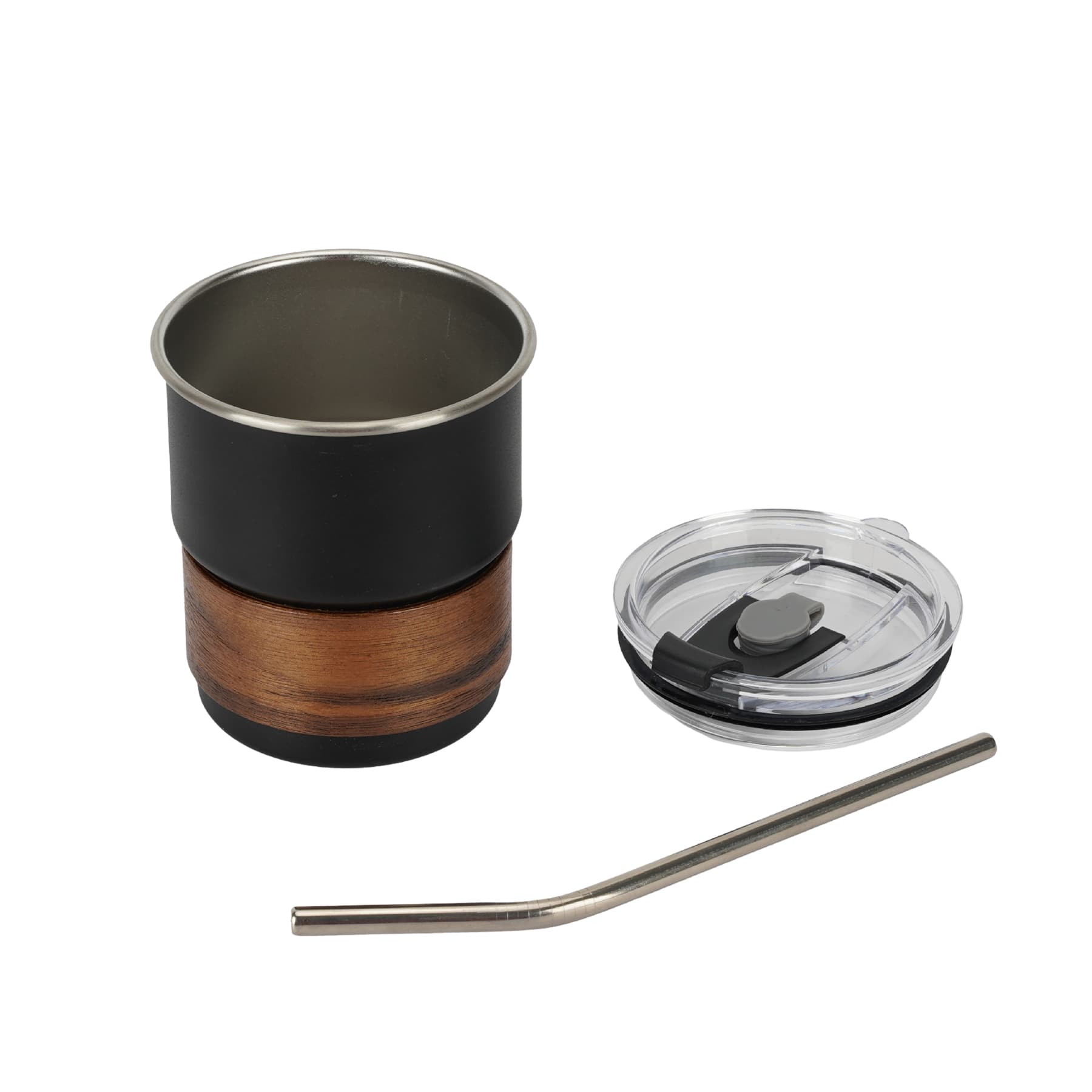 Wooden Sleeve Stainless Steel Water Cup