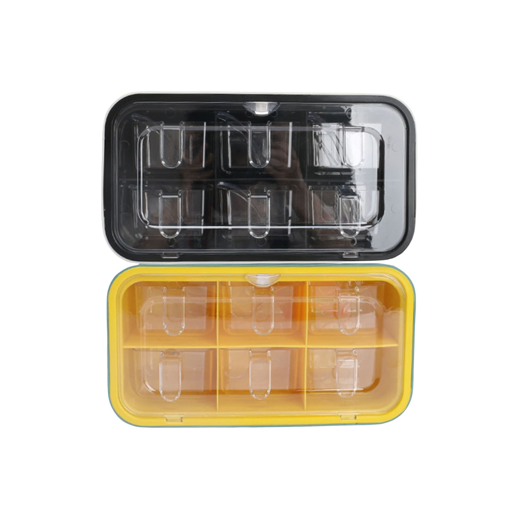 Wheat Straw Double Layer Seasoning Jar