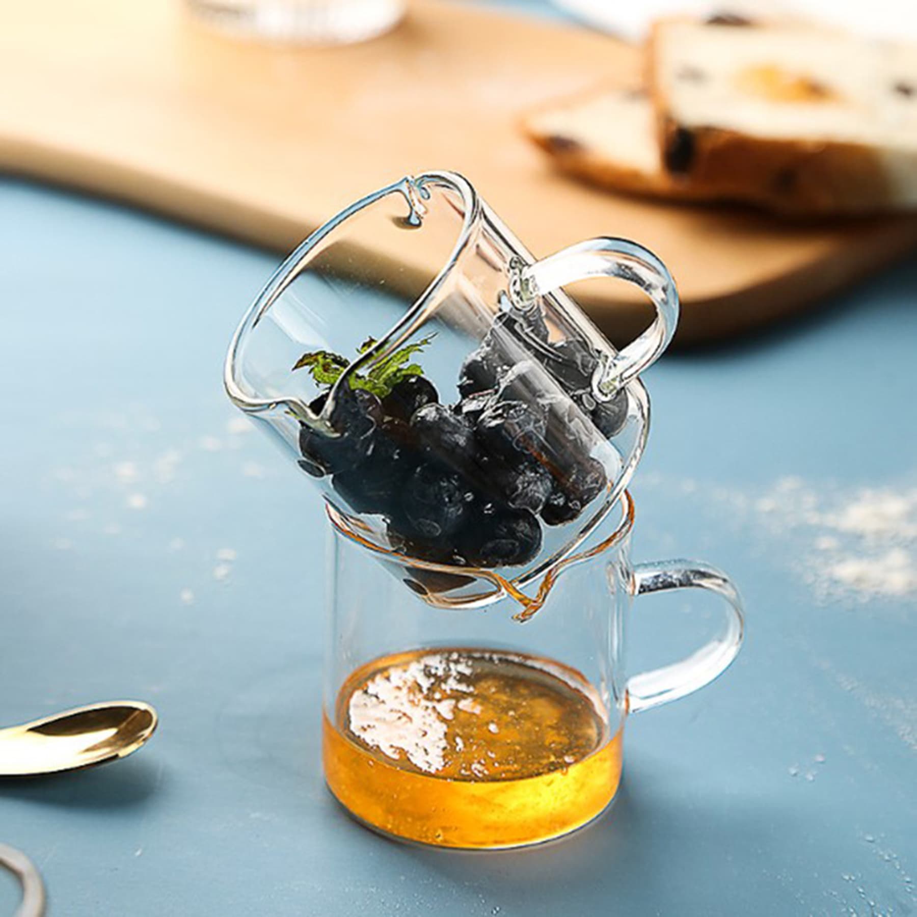 3.4-ounce double spout espresso cup