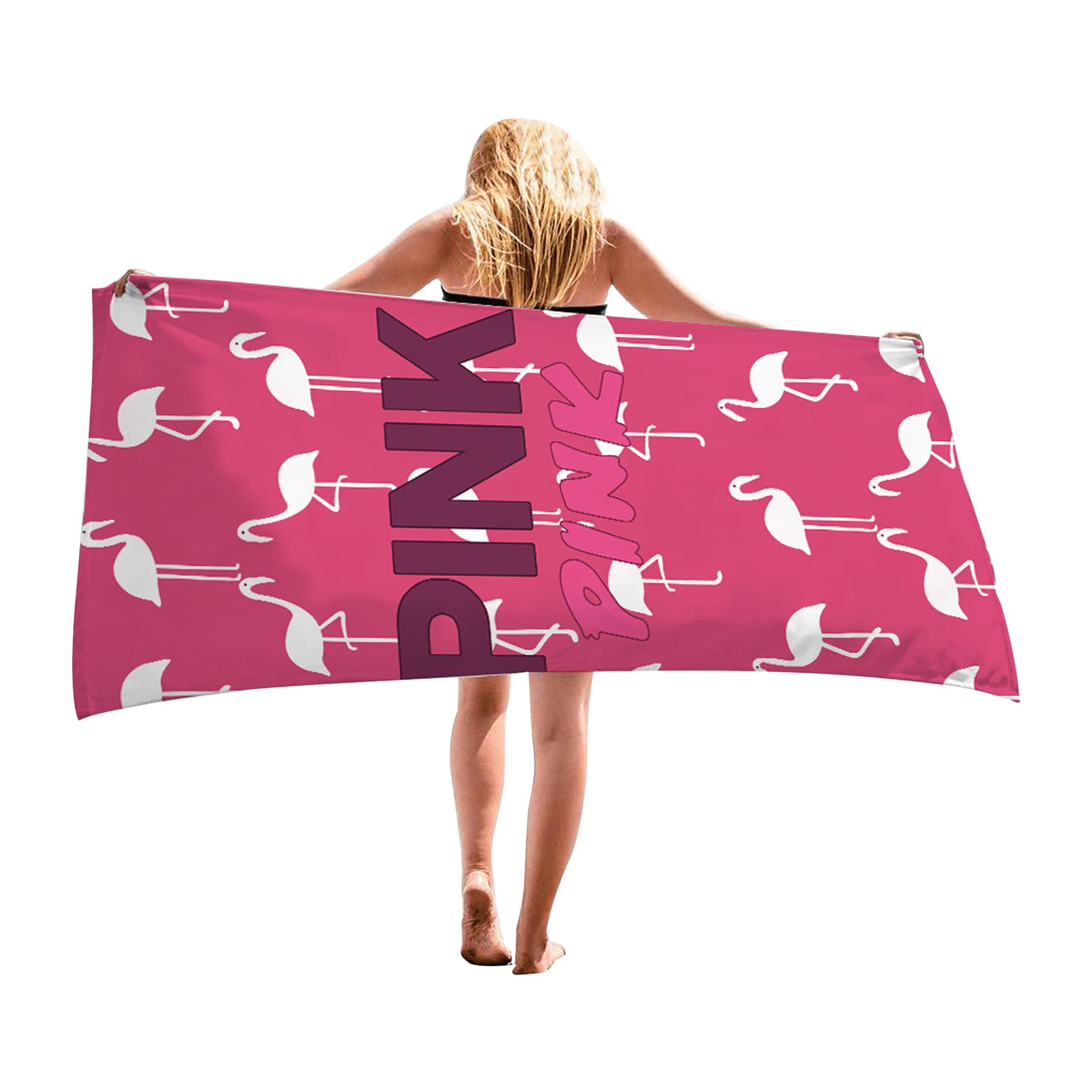Sublimation Jumbo Oversized Beach Towel 71"L x 35"W