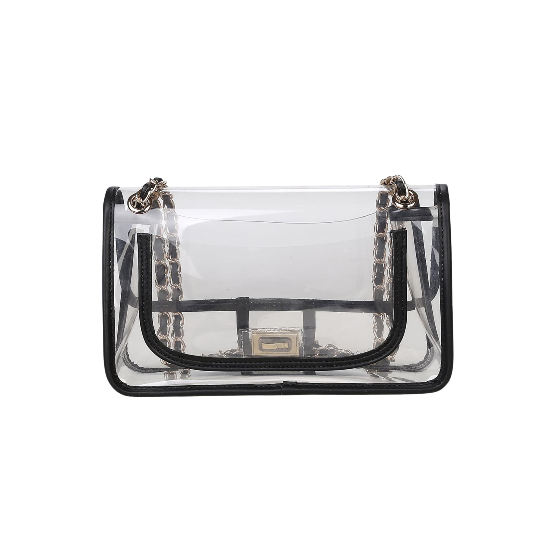 Women's PVC Clear Purse Handbag for Stadium