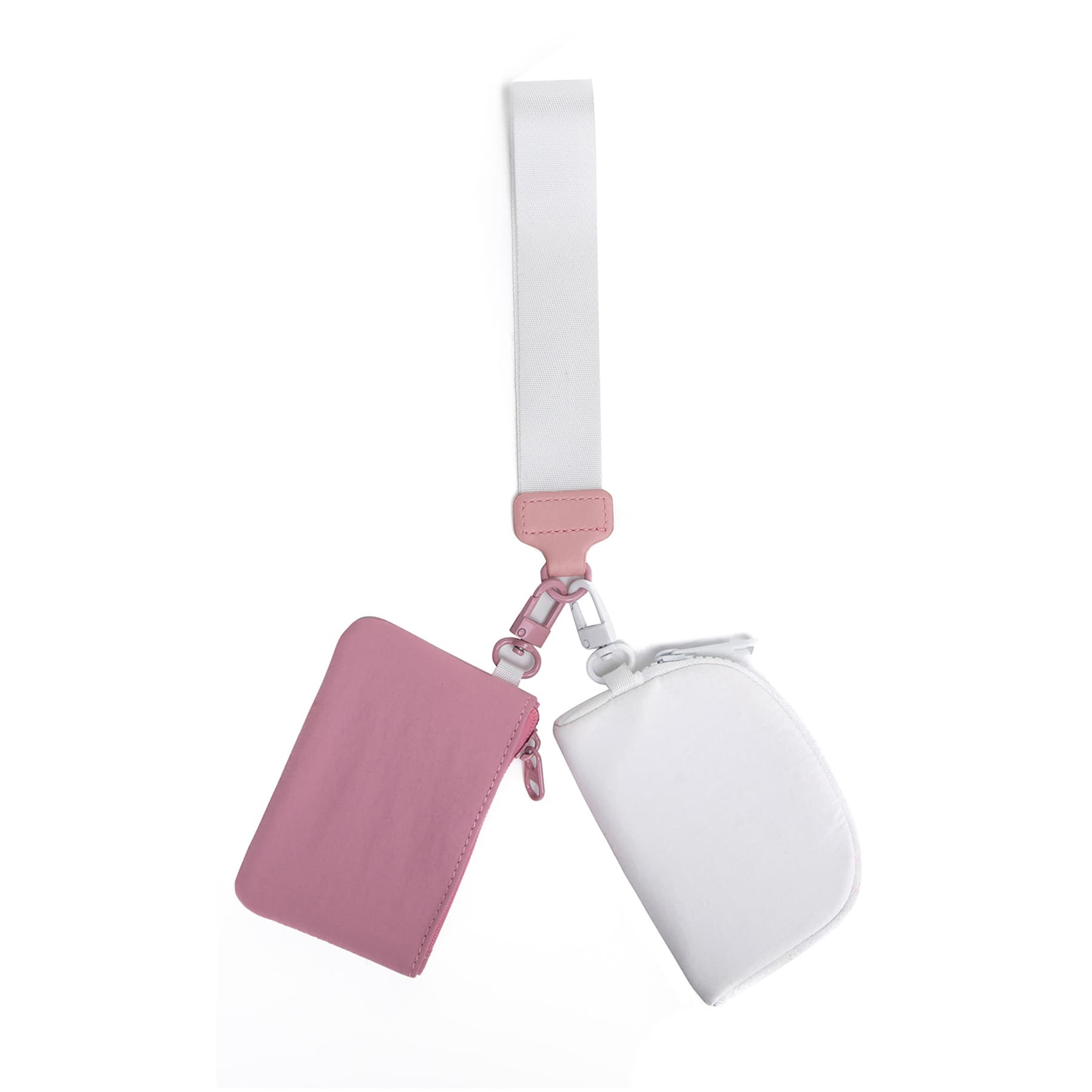 Polyester Dual Pouch Wristlet