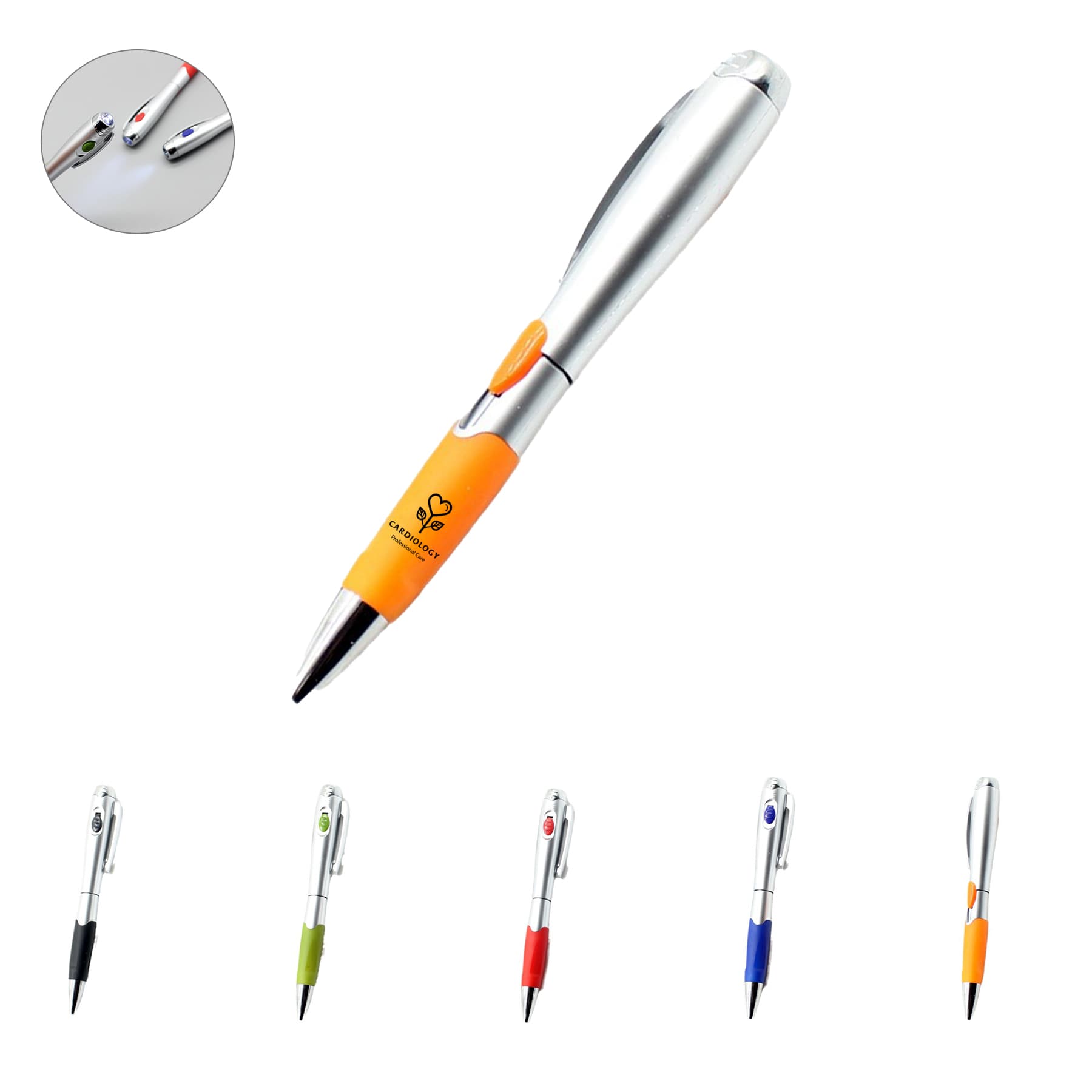 3 in 1 touch screen ball pen with LED lamp