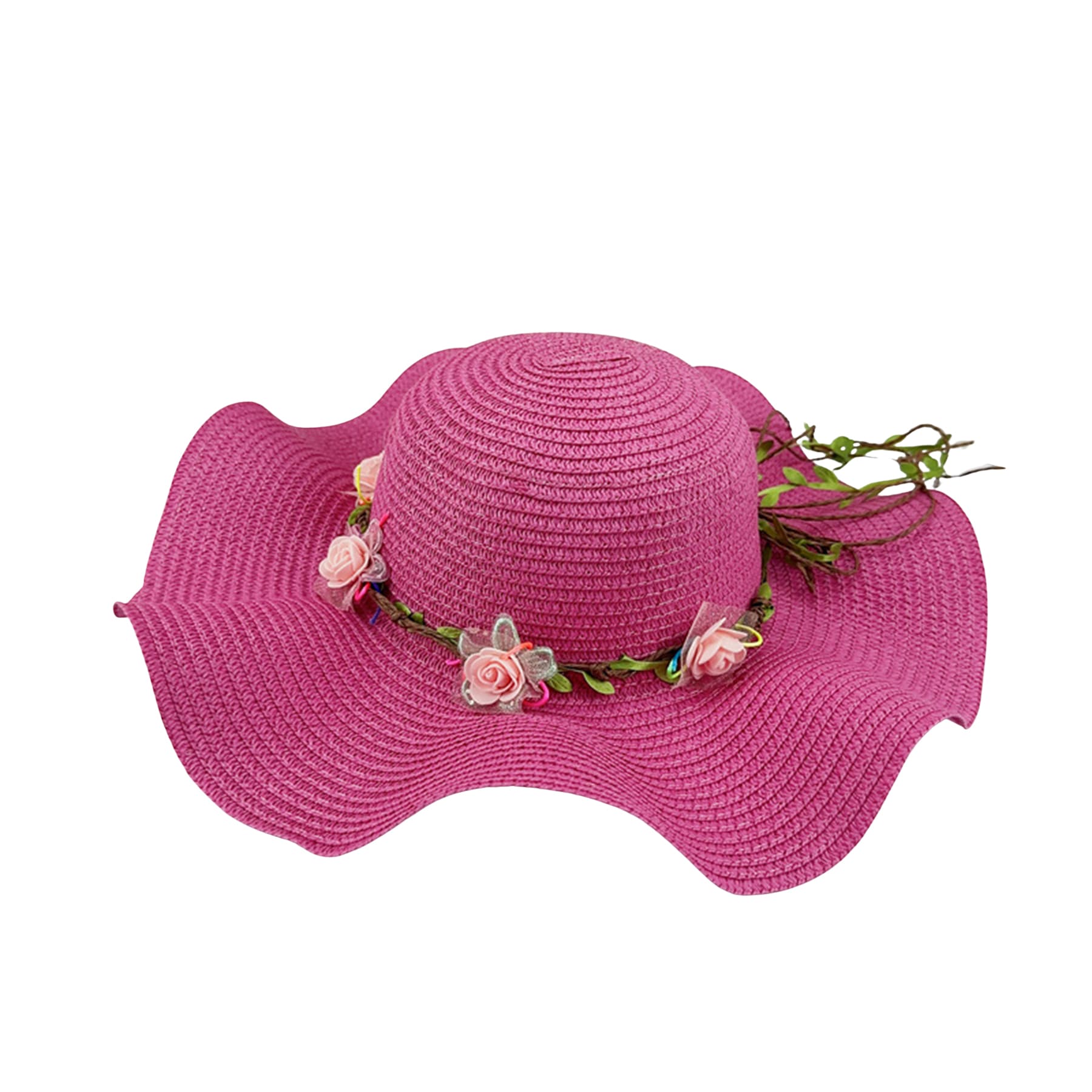 Wide Brim Straw Hat