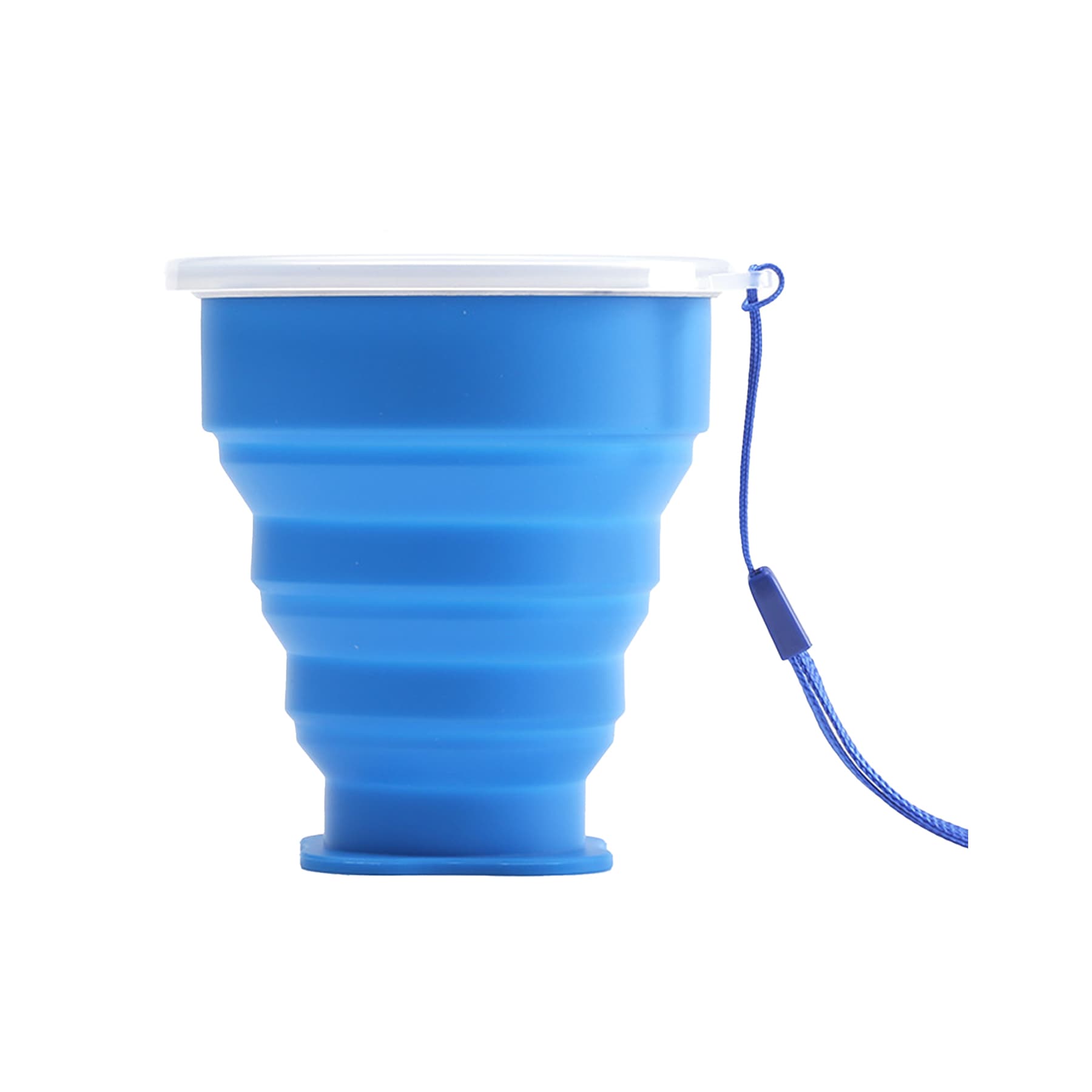 Silicone Foldable Water Cup With Lid