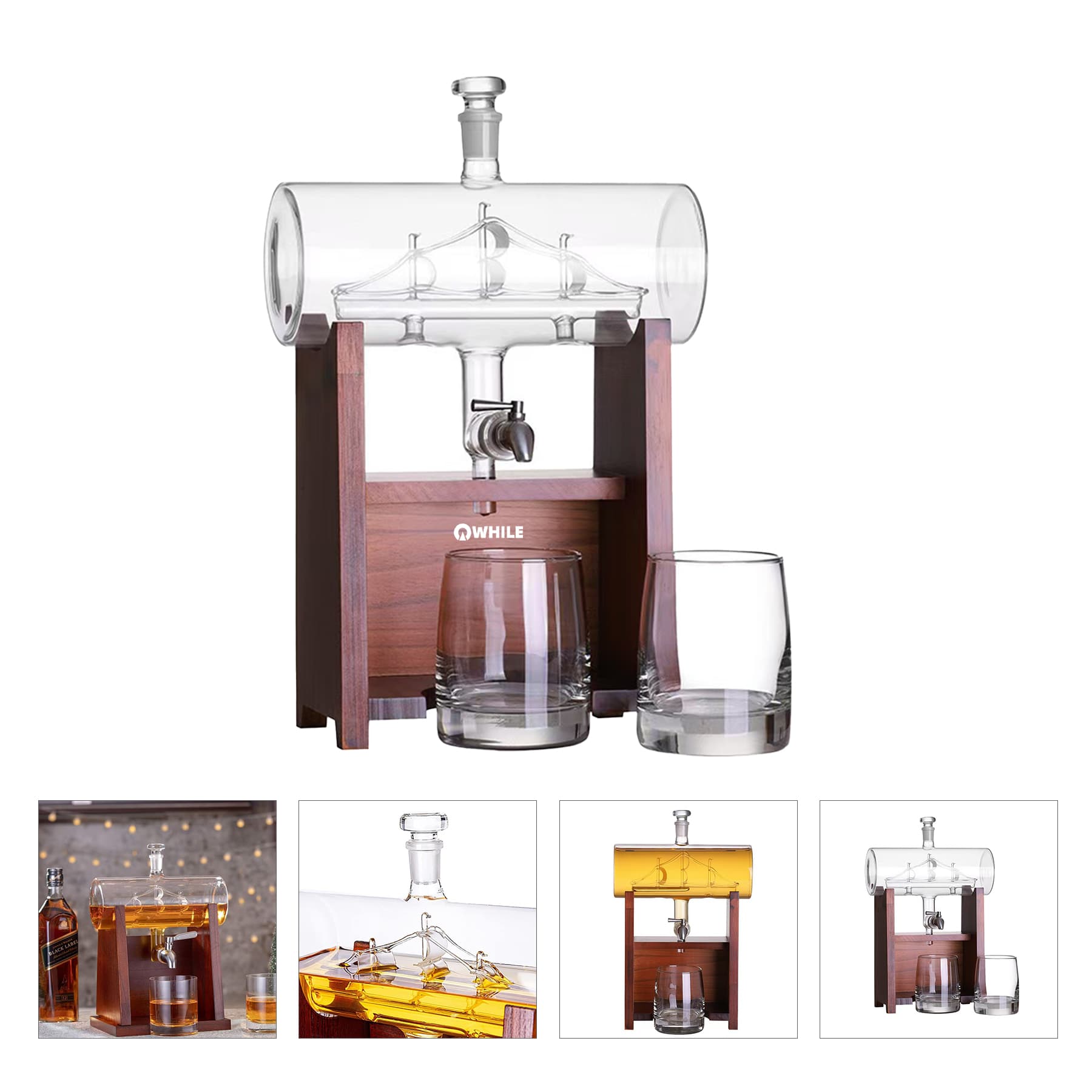 Whiskey Decanters Set
