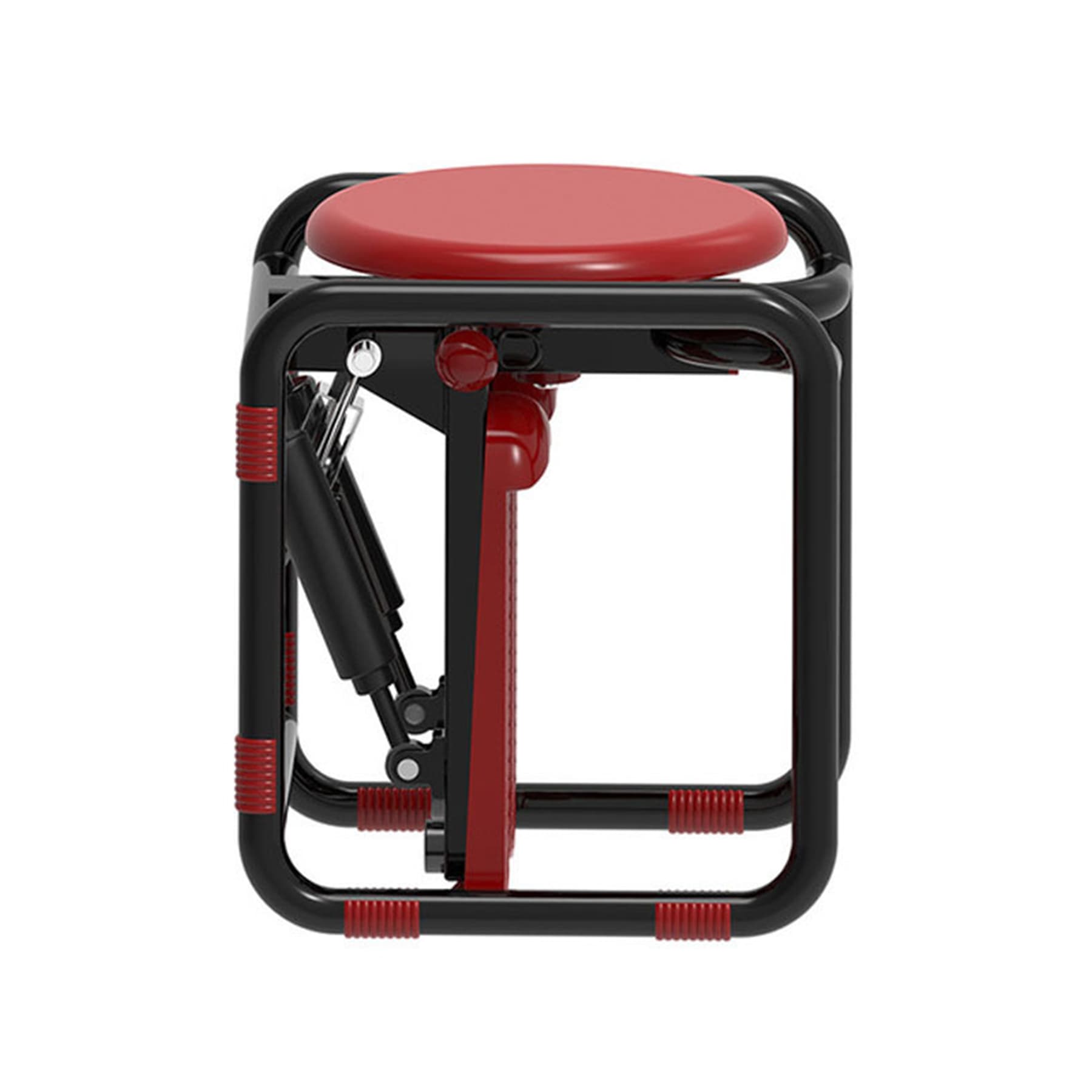 Mini Twist Stepper Workout Chair Seat With Resistance Bands