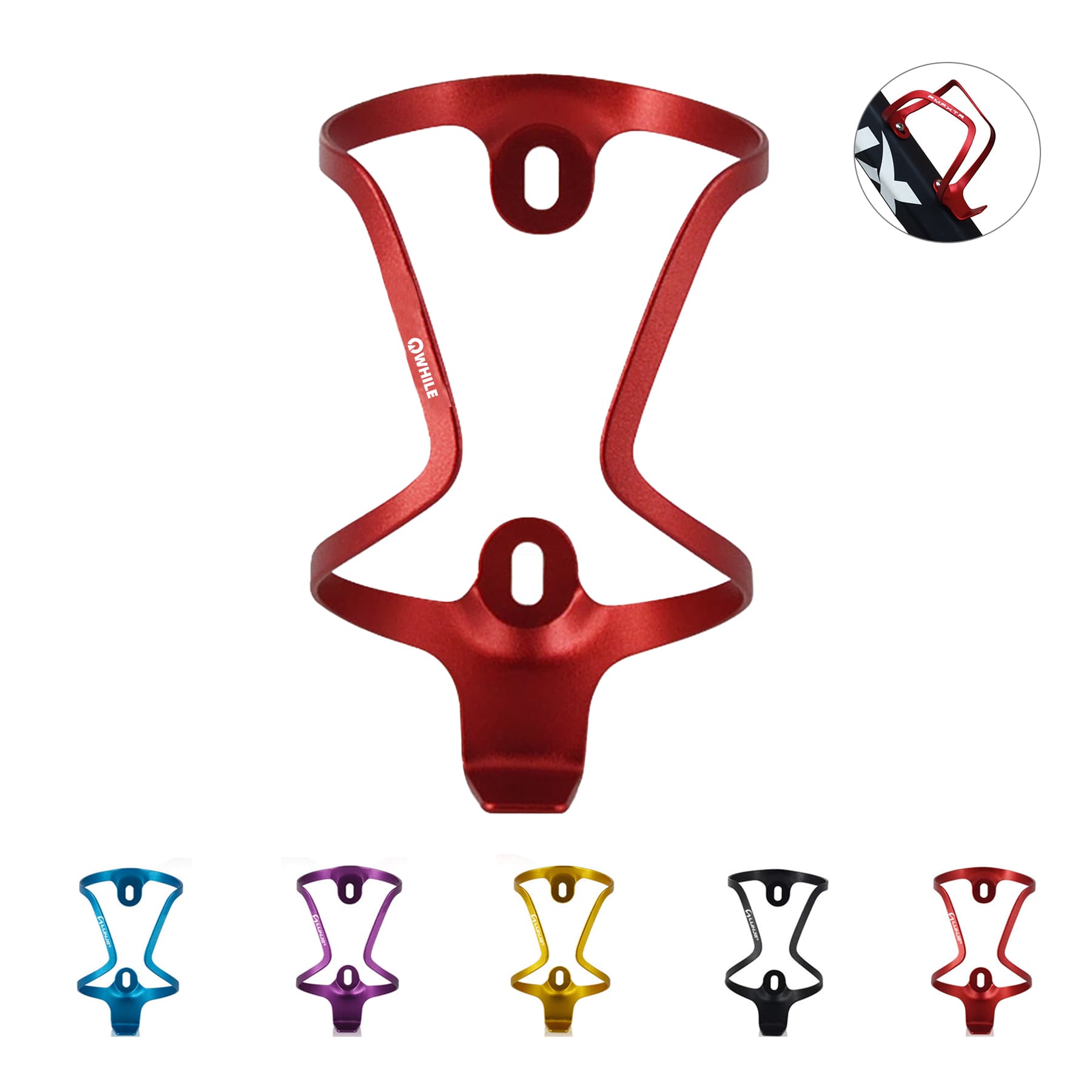 Lightweight Aluminum Bike Water Bottle Cage