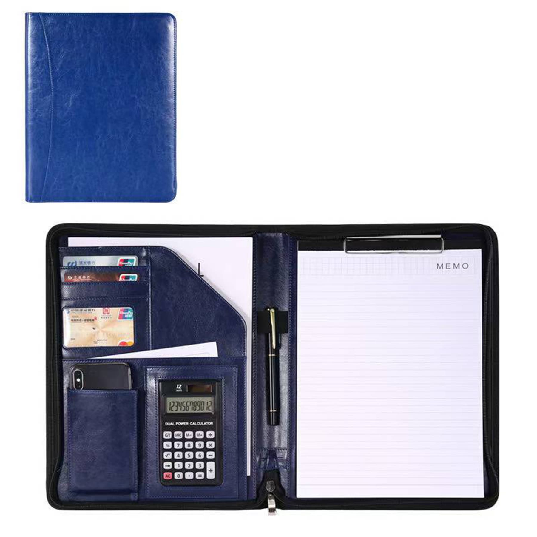 Multifunctional PU Folder