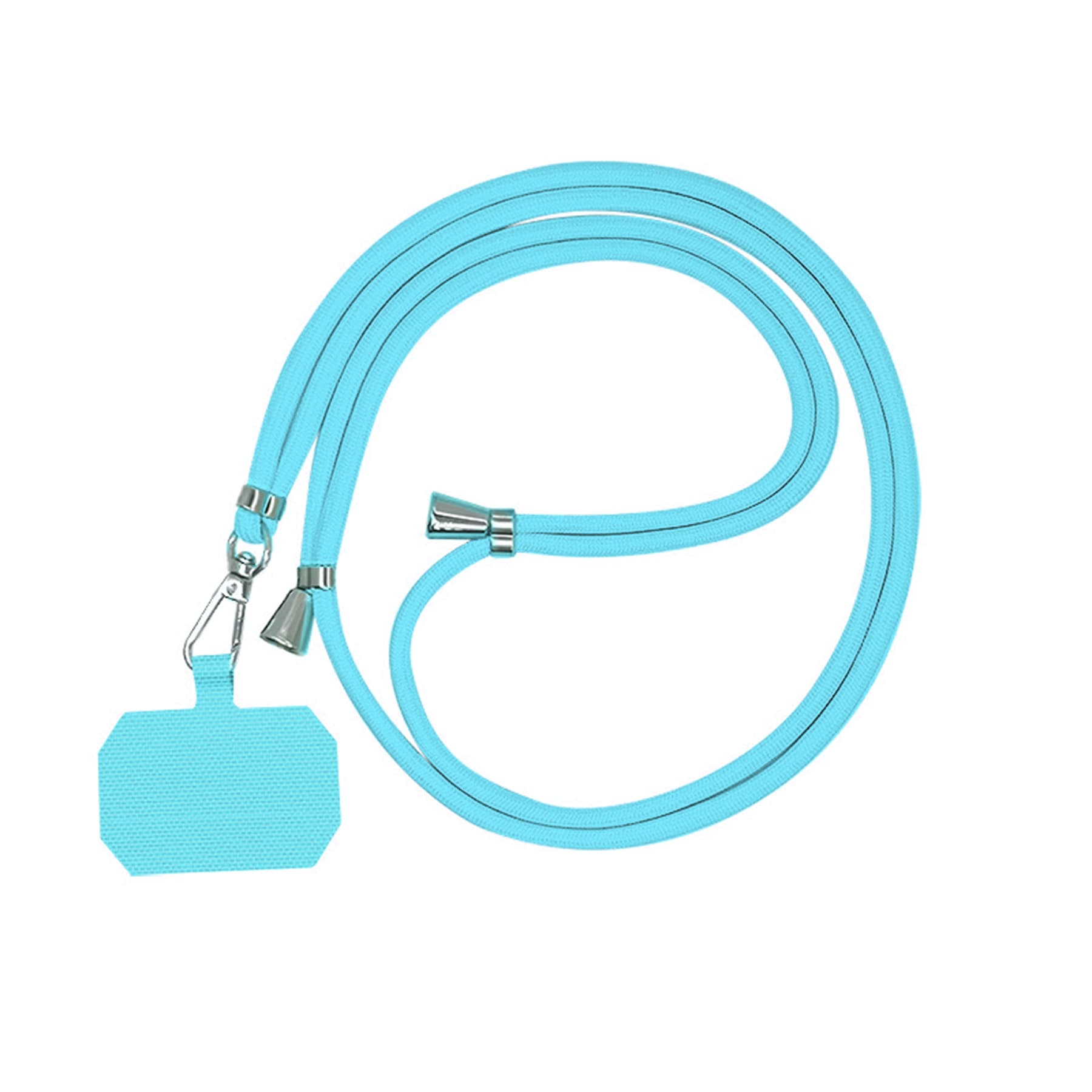 Round Design Woven Lanyard