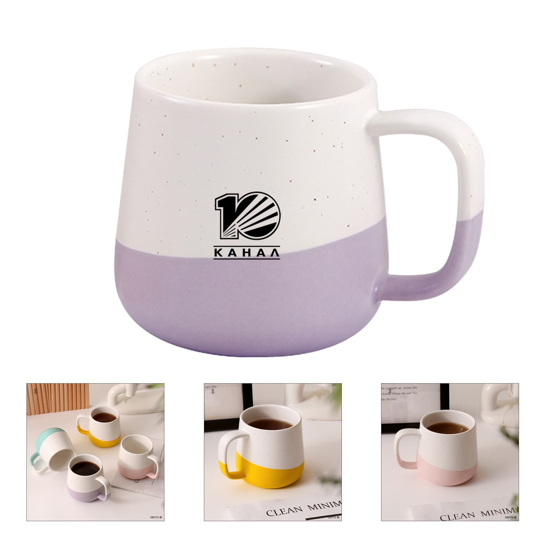 Custom 12 OZ. Ceramic Tea Coffee Mug & Office Drink Cup