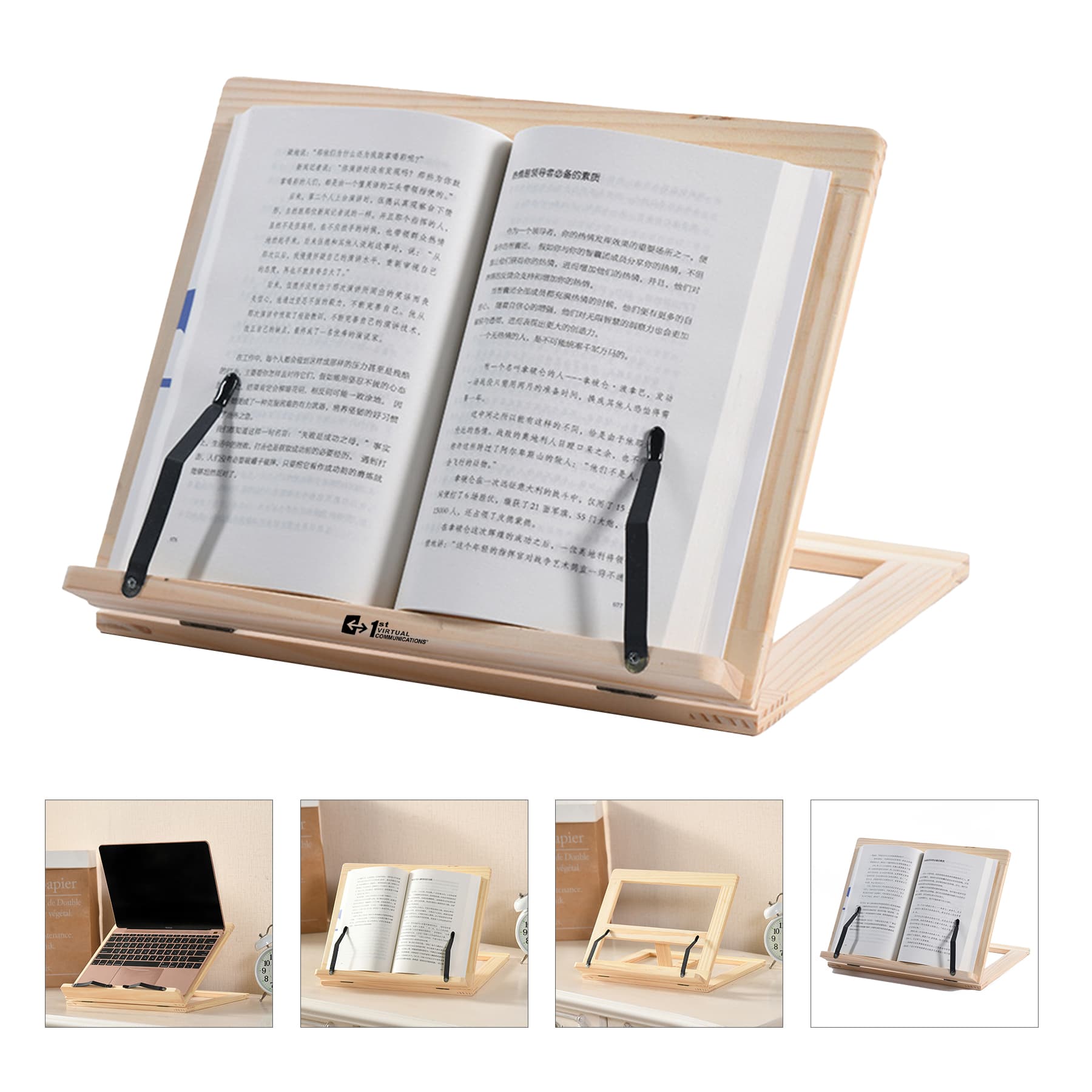 Wood Foldable Laptop Stand