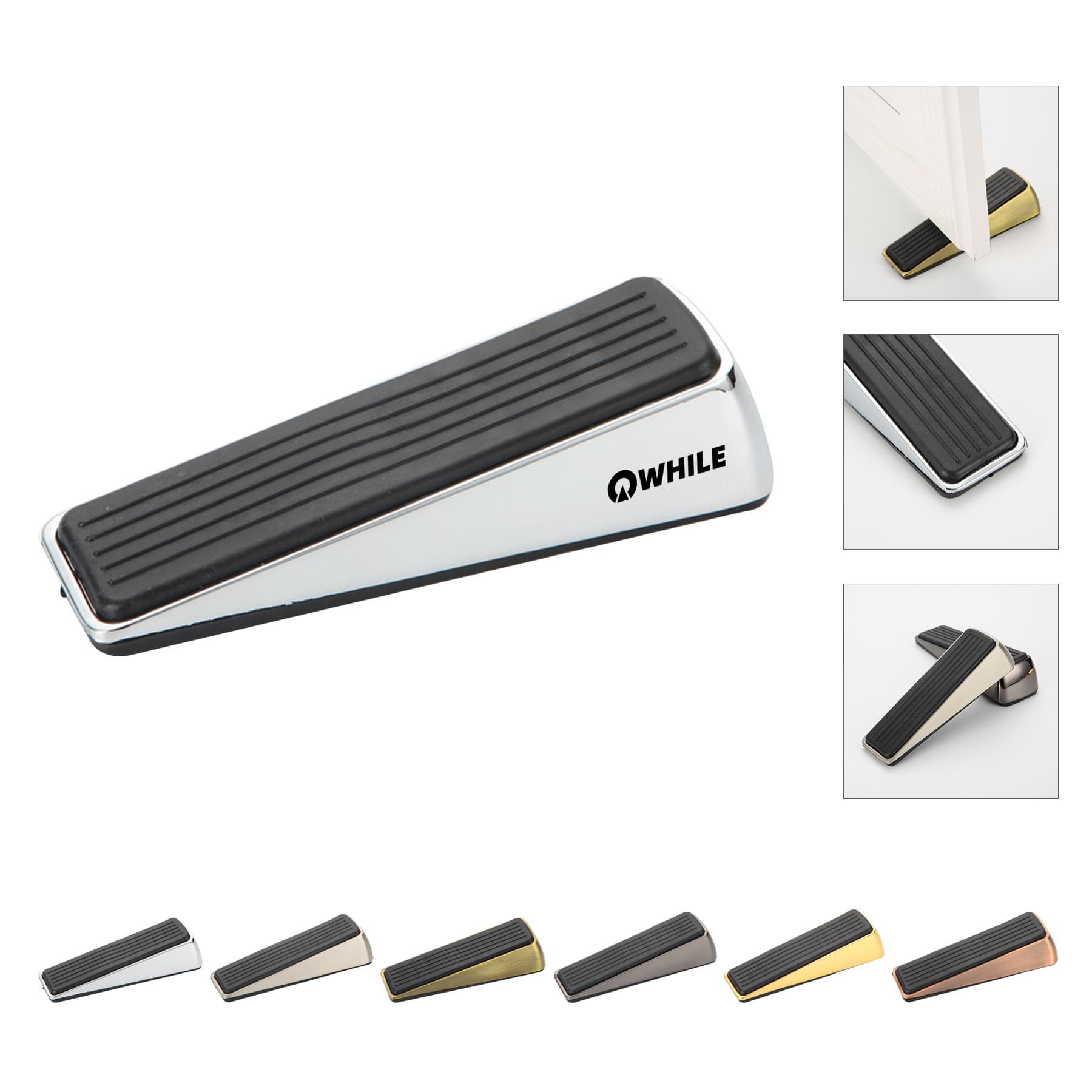 Environmental Heavy Duty Door Protector Stopper Rubber Wedge