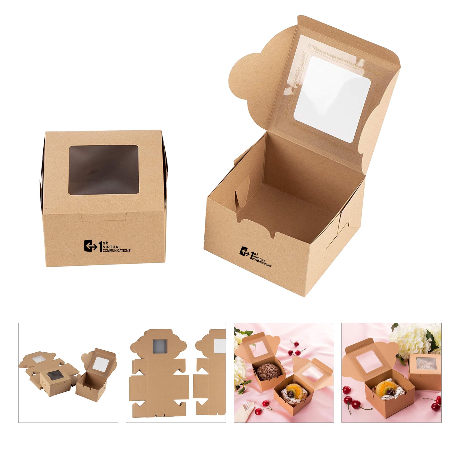 Gift Paper Boxes With Window