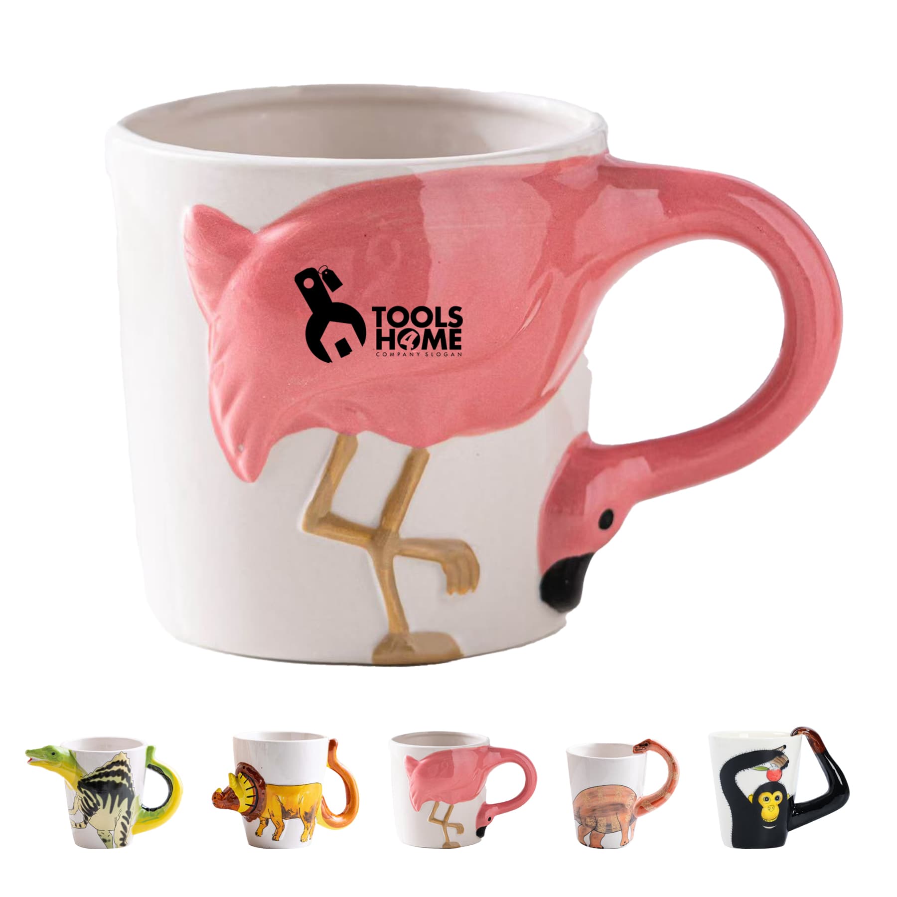 3D ceramic animal mug Print Stuff Gifts