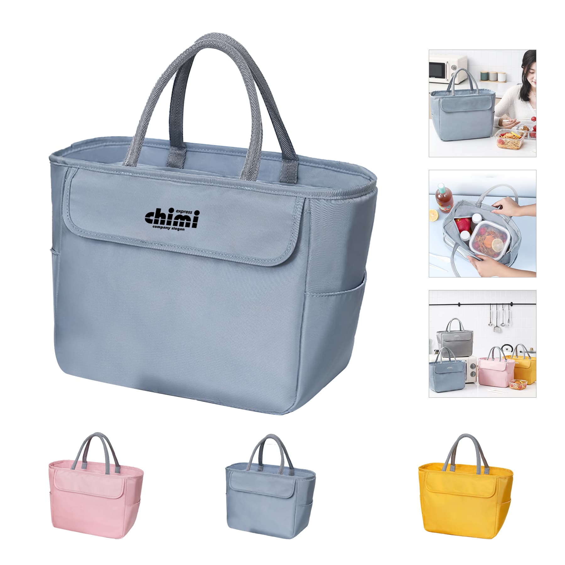 High-Capacity Lunch Tote Bag