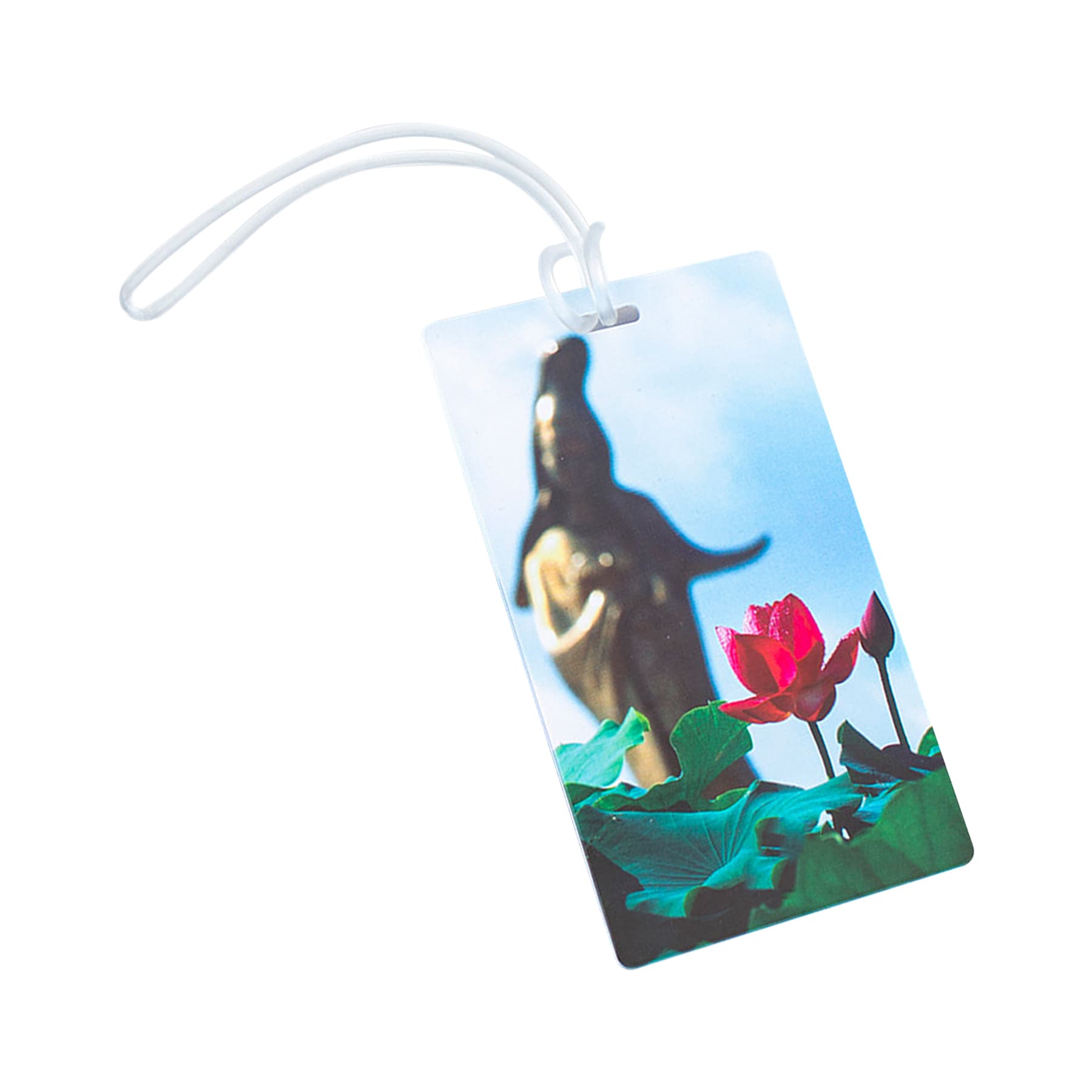 PVC luggage Tag with UV Print Custom Logo