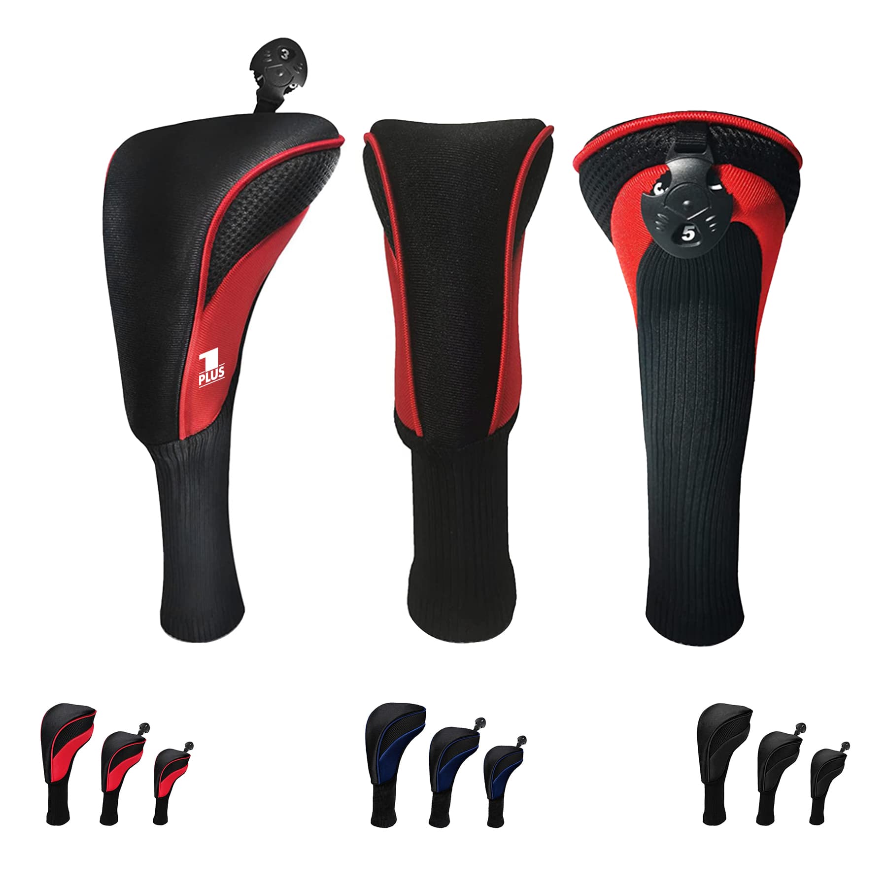 3pcs/Set Golf Club Head Covers