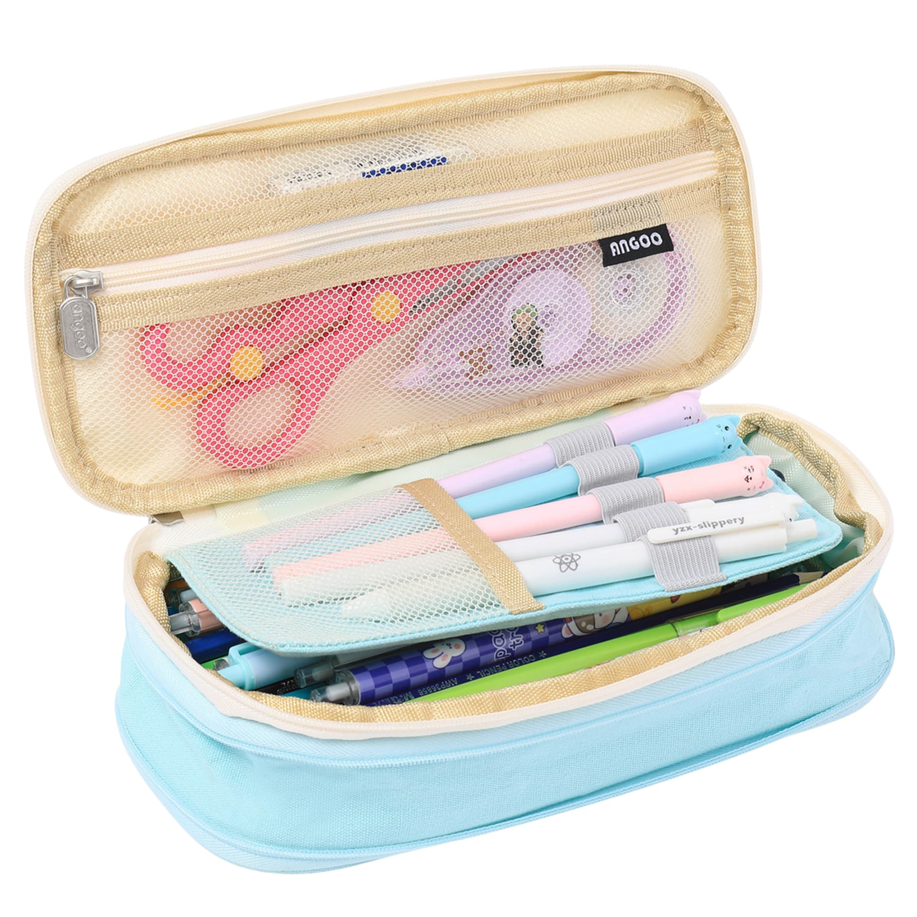 Large Capacity Stationery Pen Bag for Teens