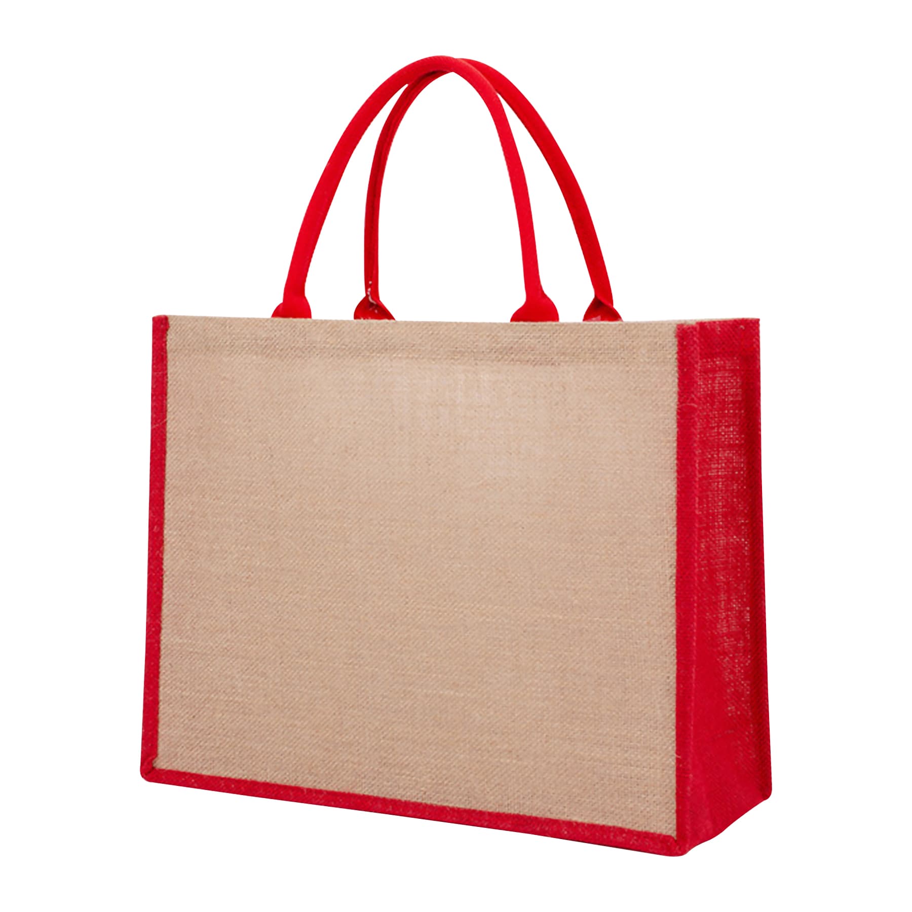 Burlap Tote Bag