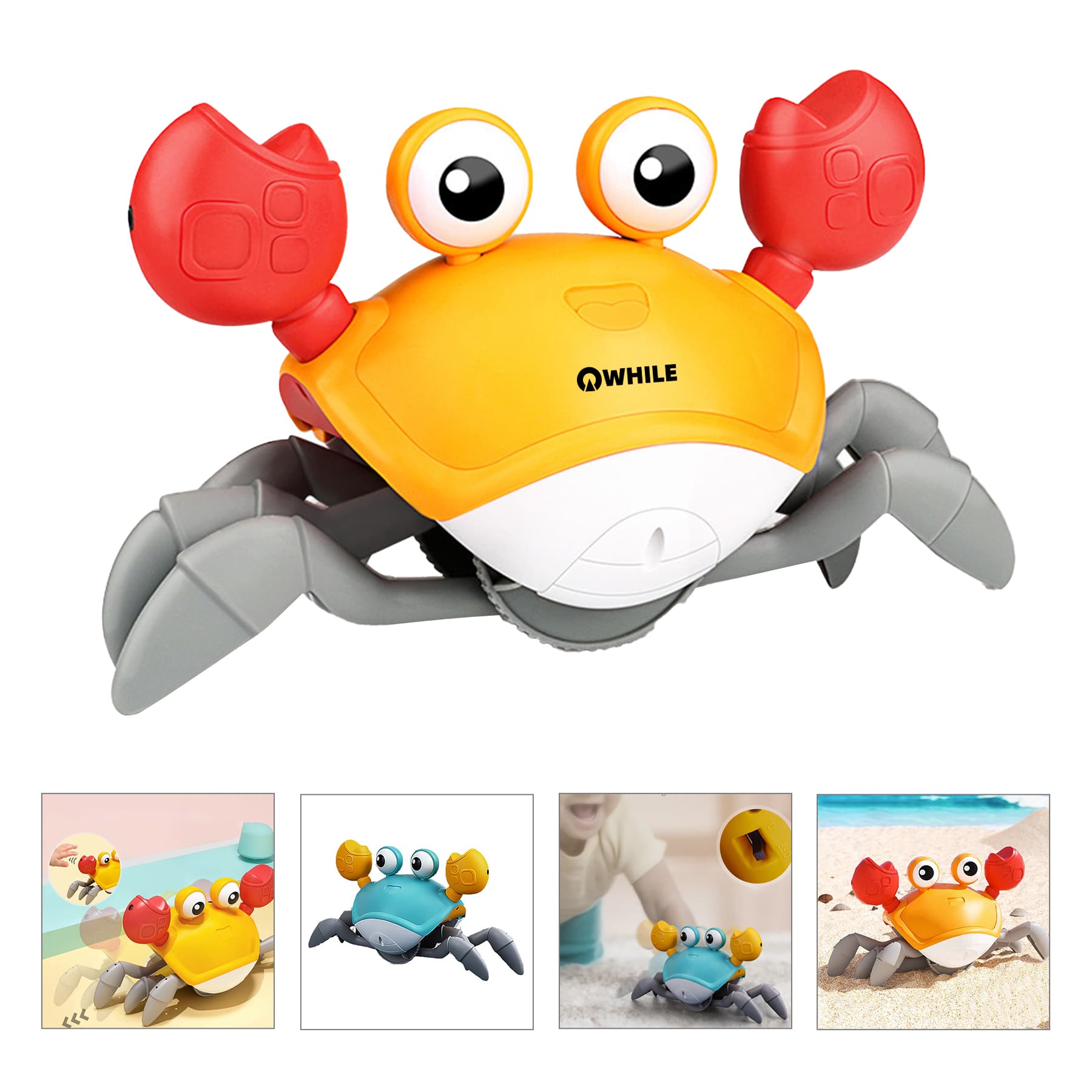 Automatic Induction Escape Crawling Crab Toy