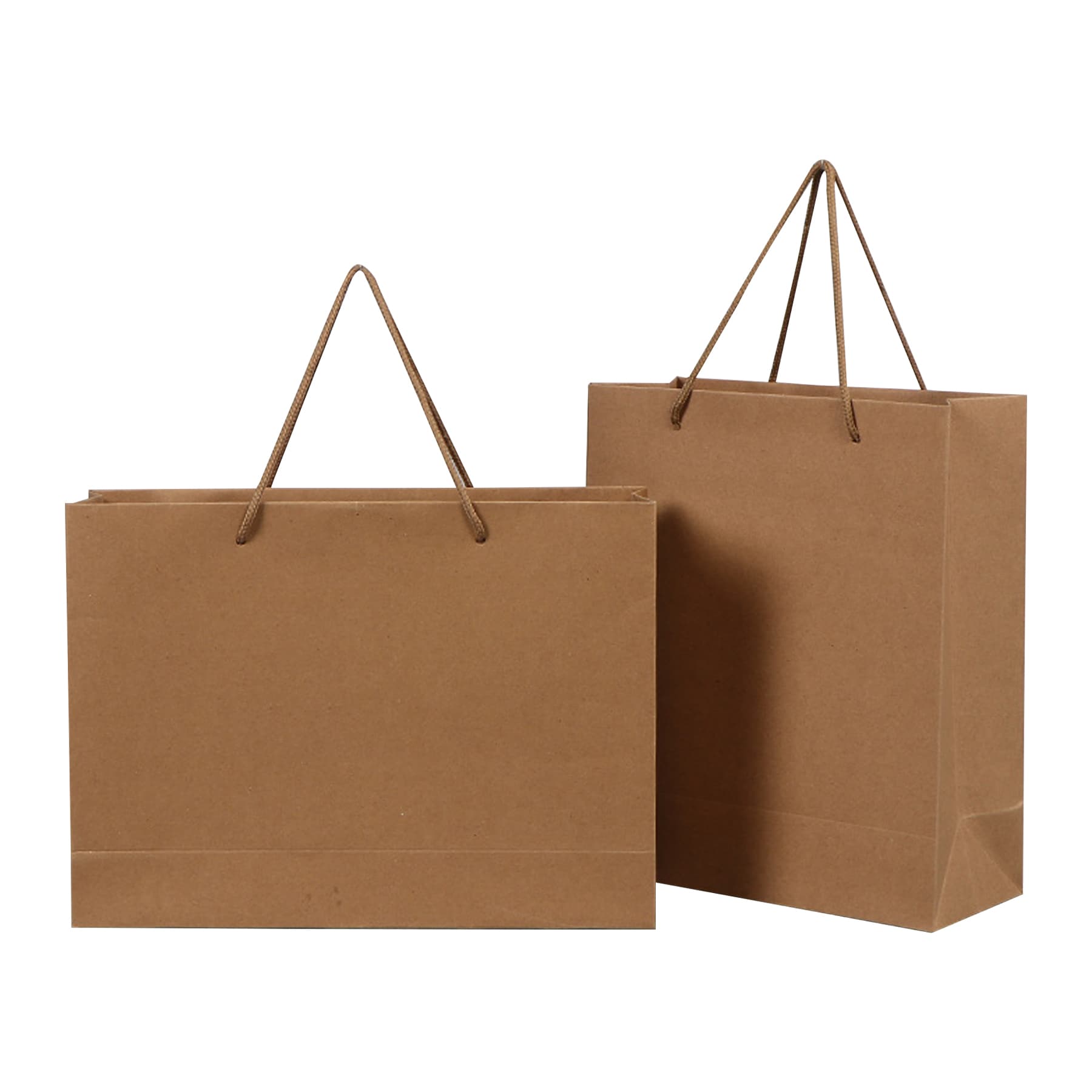 Full Color Matte Laminated Paper Grocery Tote Bag W/ Handle