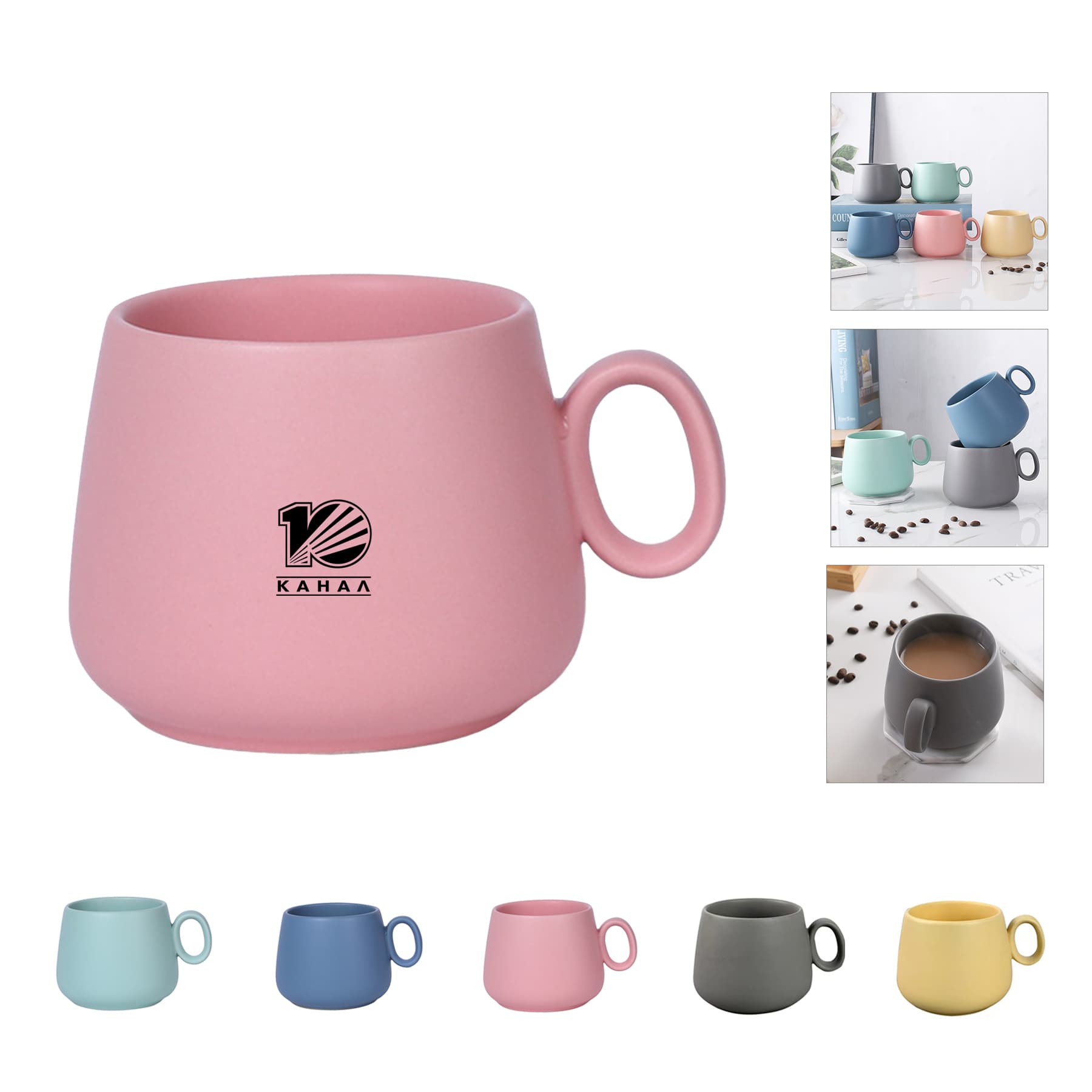 Glossy Ceramic Coffee Mug