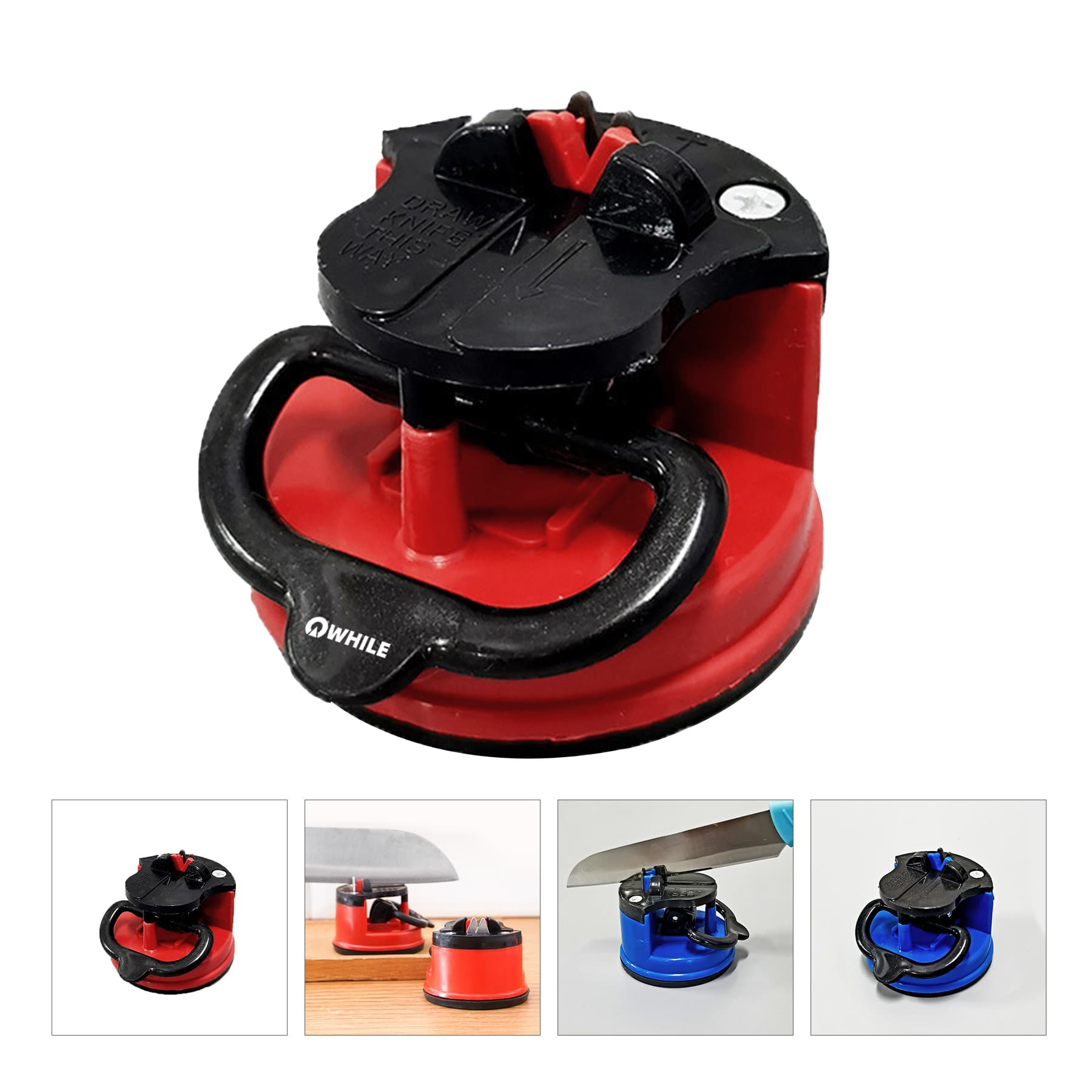 Pocket Kitchen Chef Knife Scissors Sharpener