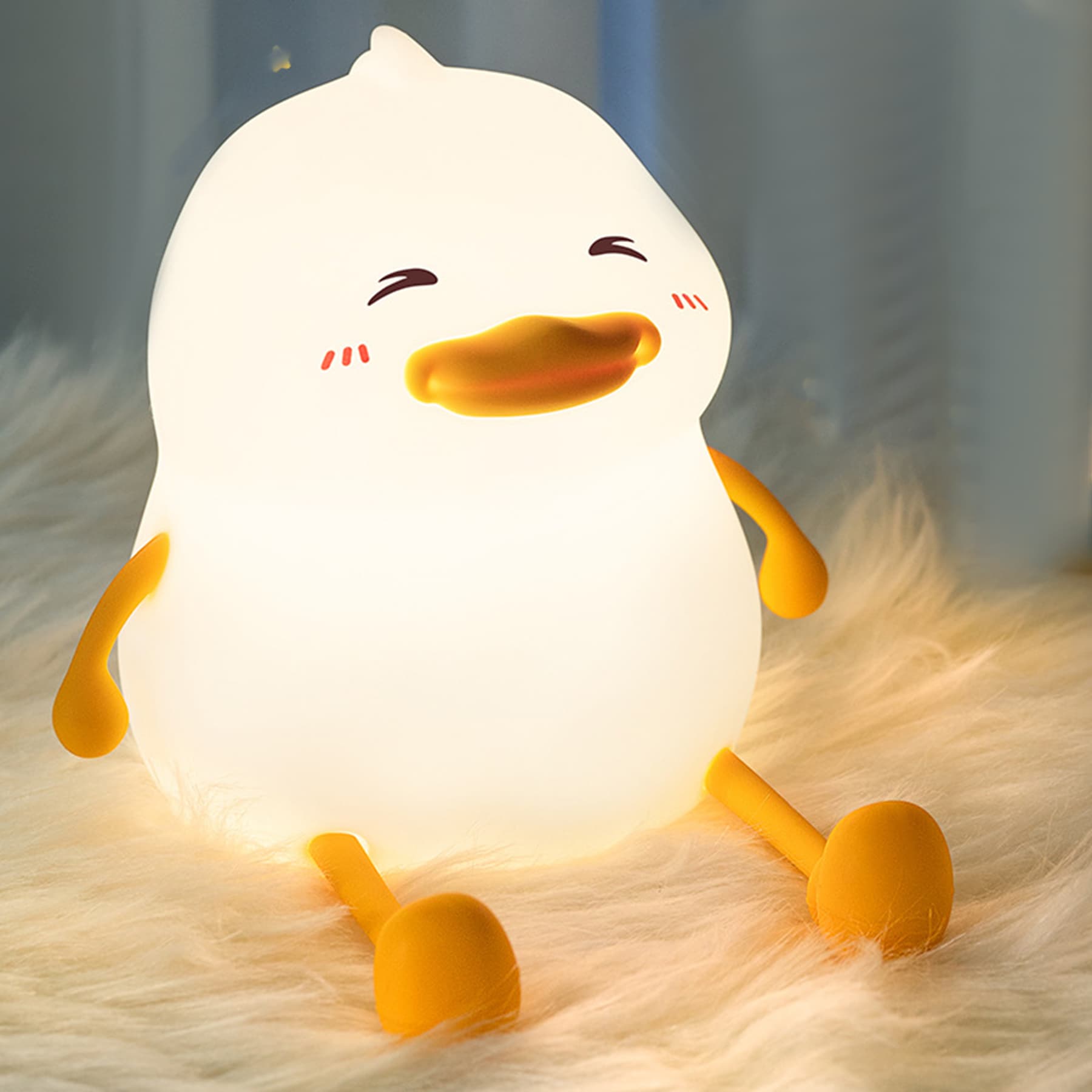 Silicone Tap Light Phone Stand