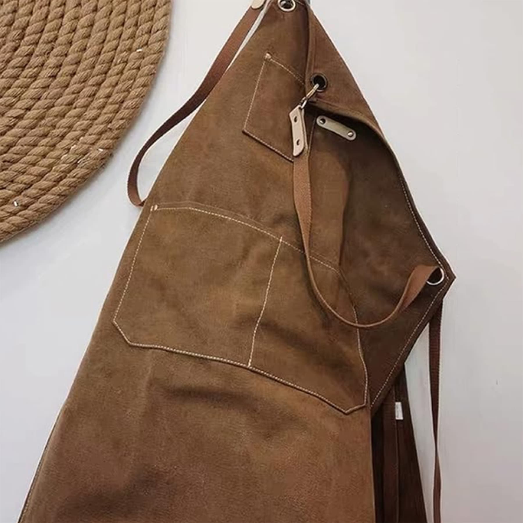 Kitch Style Cotton Canvas Apron