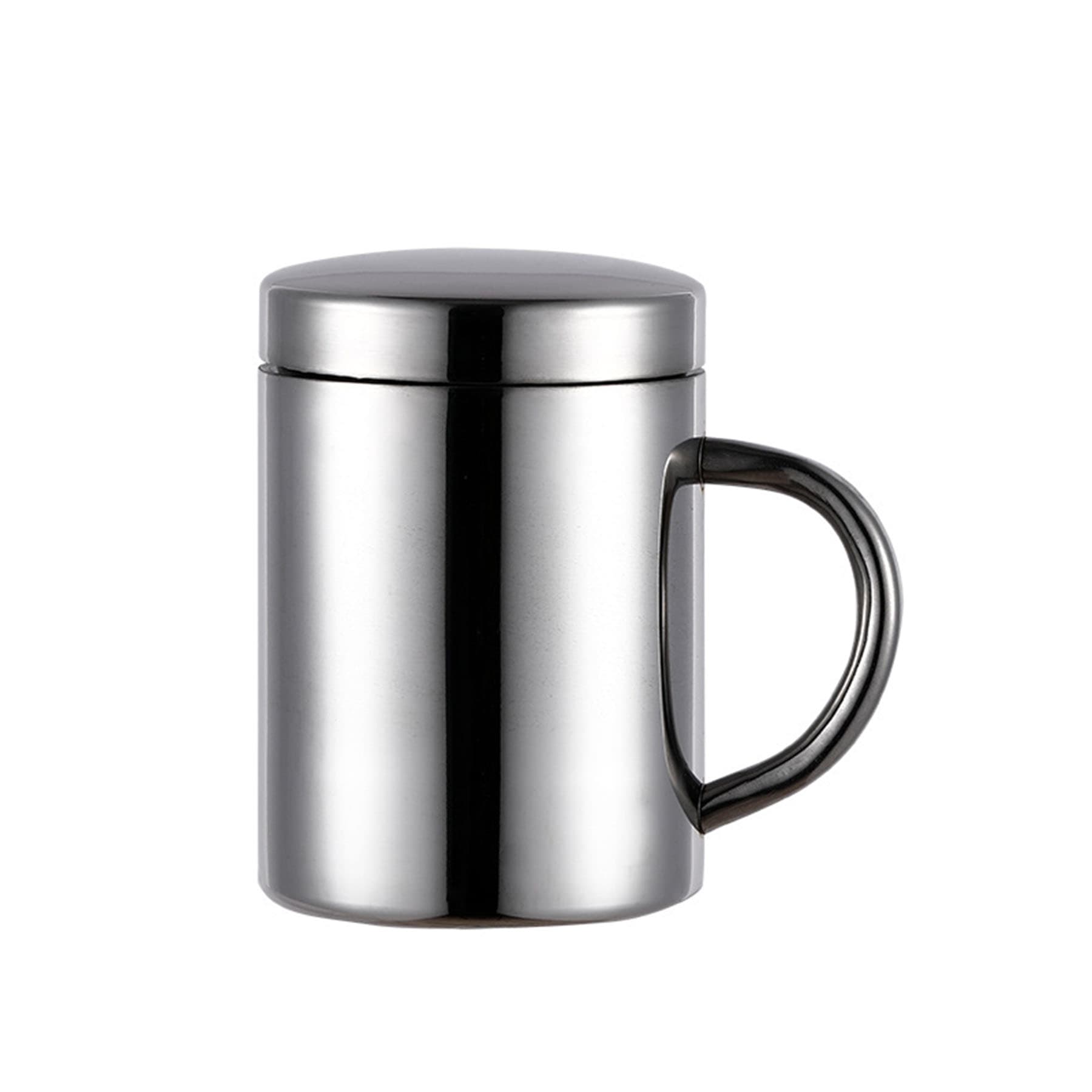 13.5 oz Stainless Steel Double-Walled Metal Mugs
