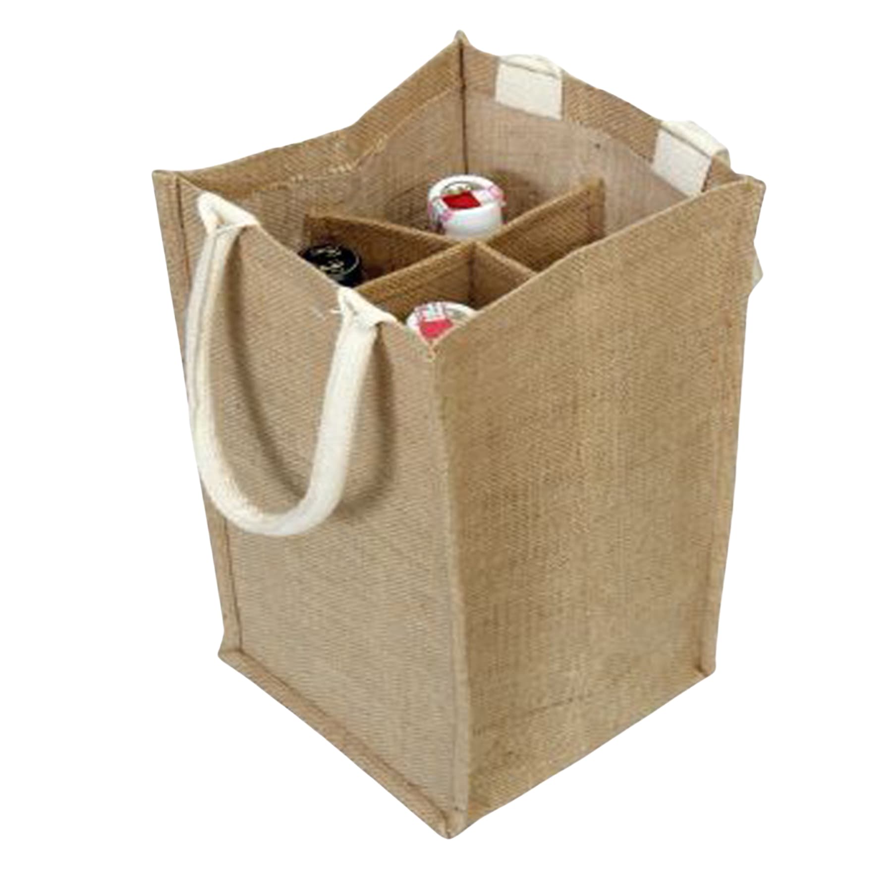 4 Bottle Wine Tote Bag