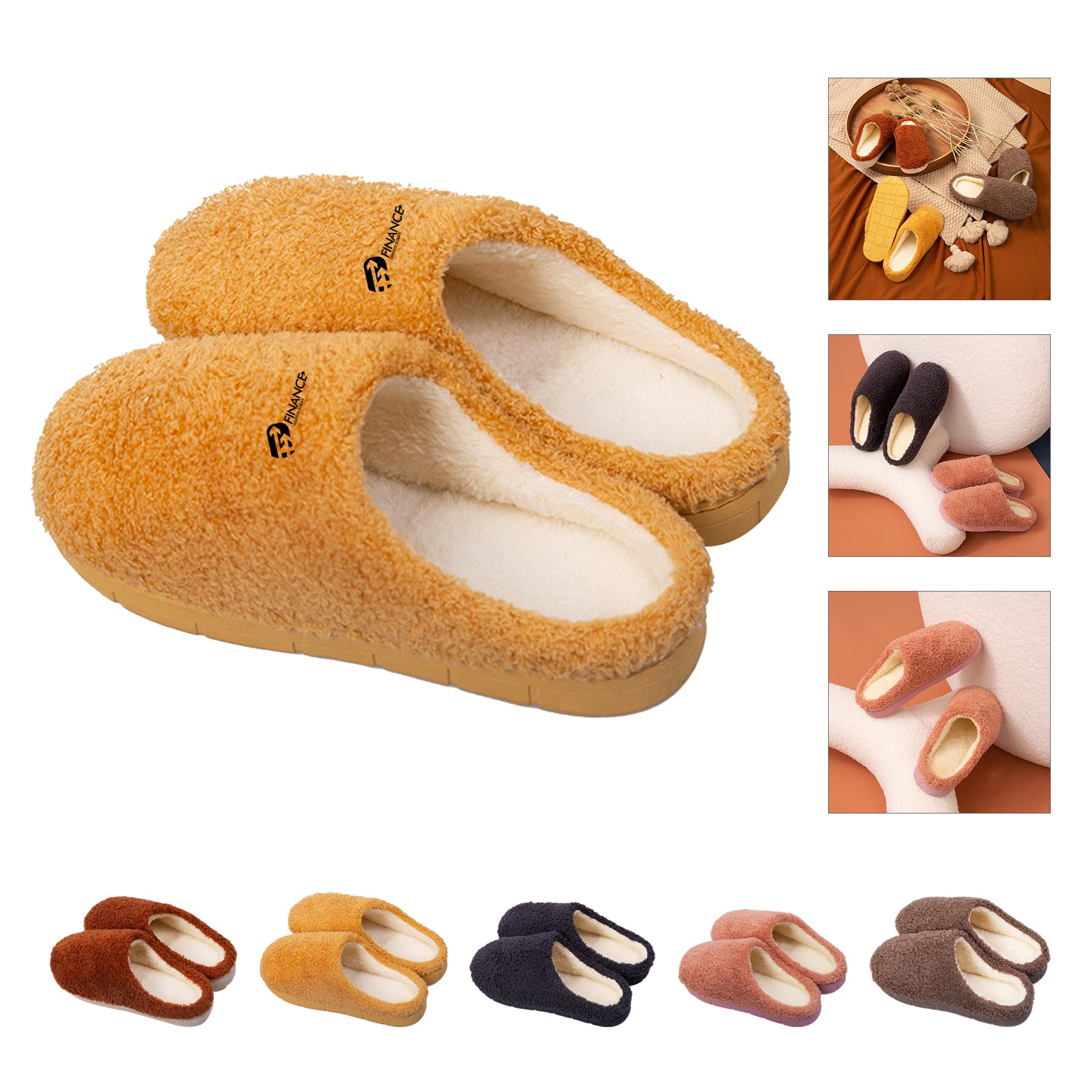 Plush Fuzzy Slippers