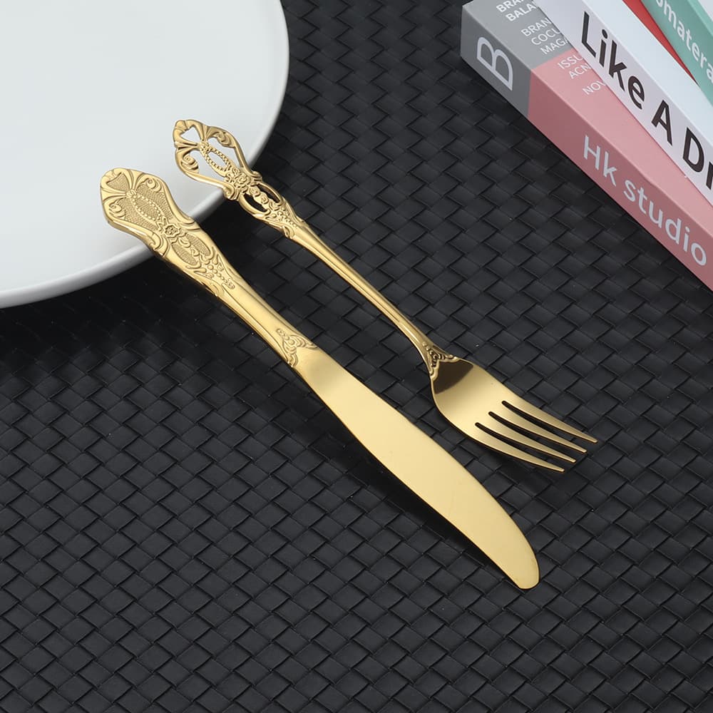2Pcs Spoon Fork Gift Set