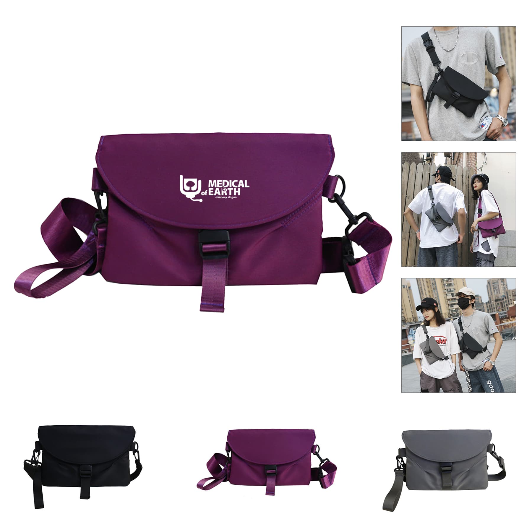 Crossbody Fanny Pack Belt Bag