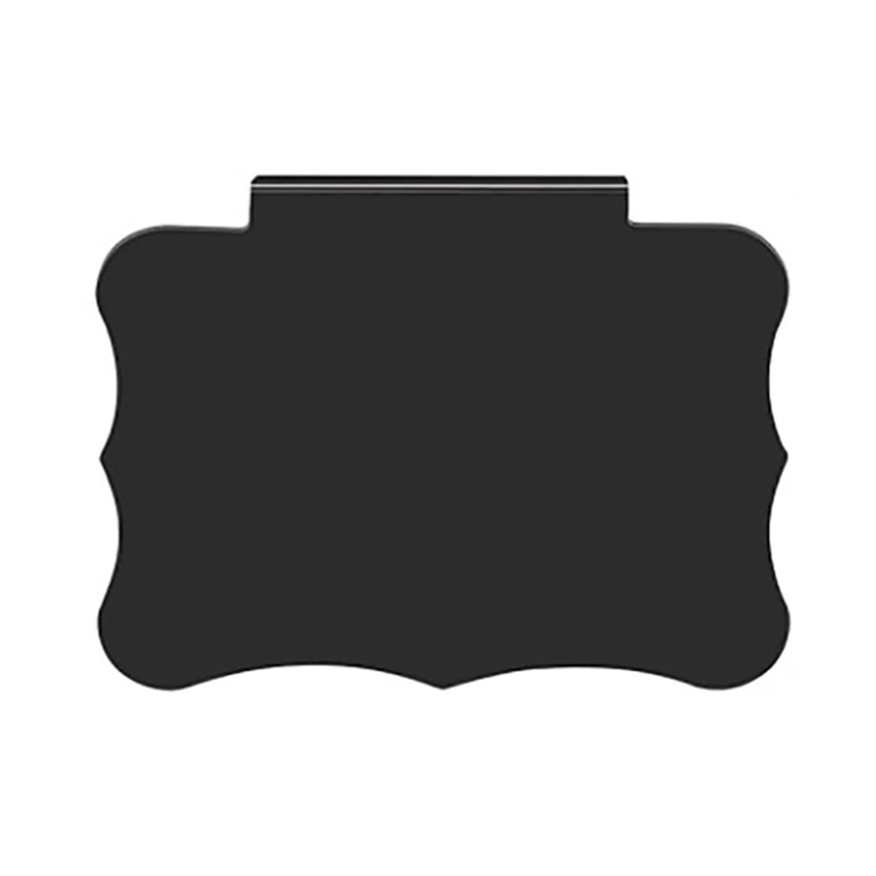 Black Label Clip and White Pen