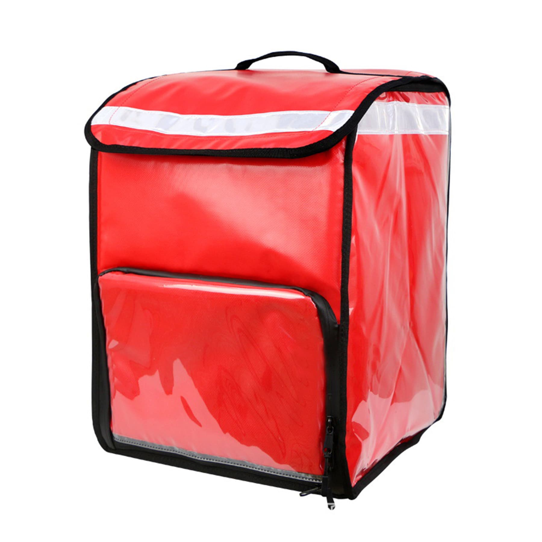 Double-back delivery insulated bag