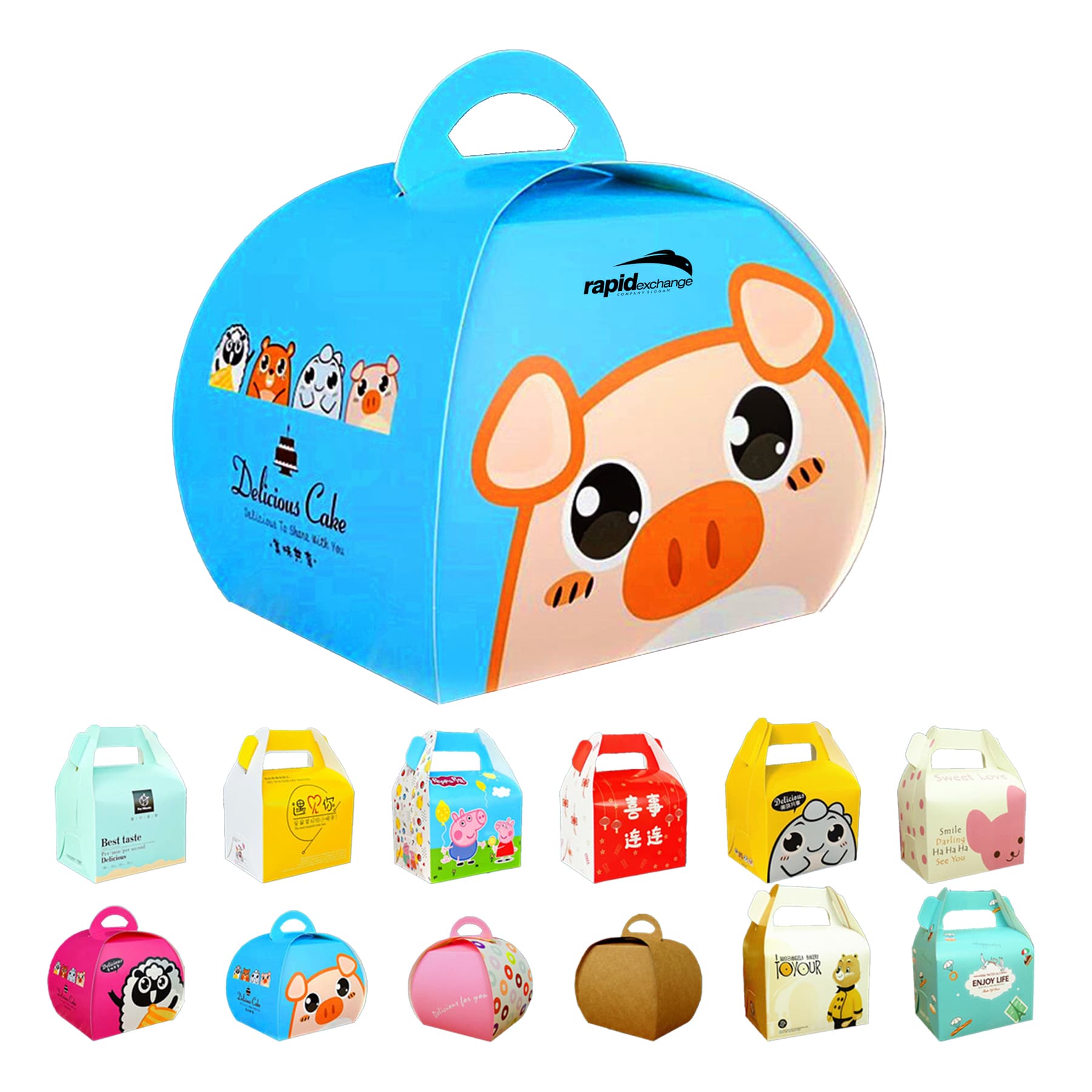 Individual Cupcake Boxes