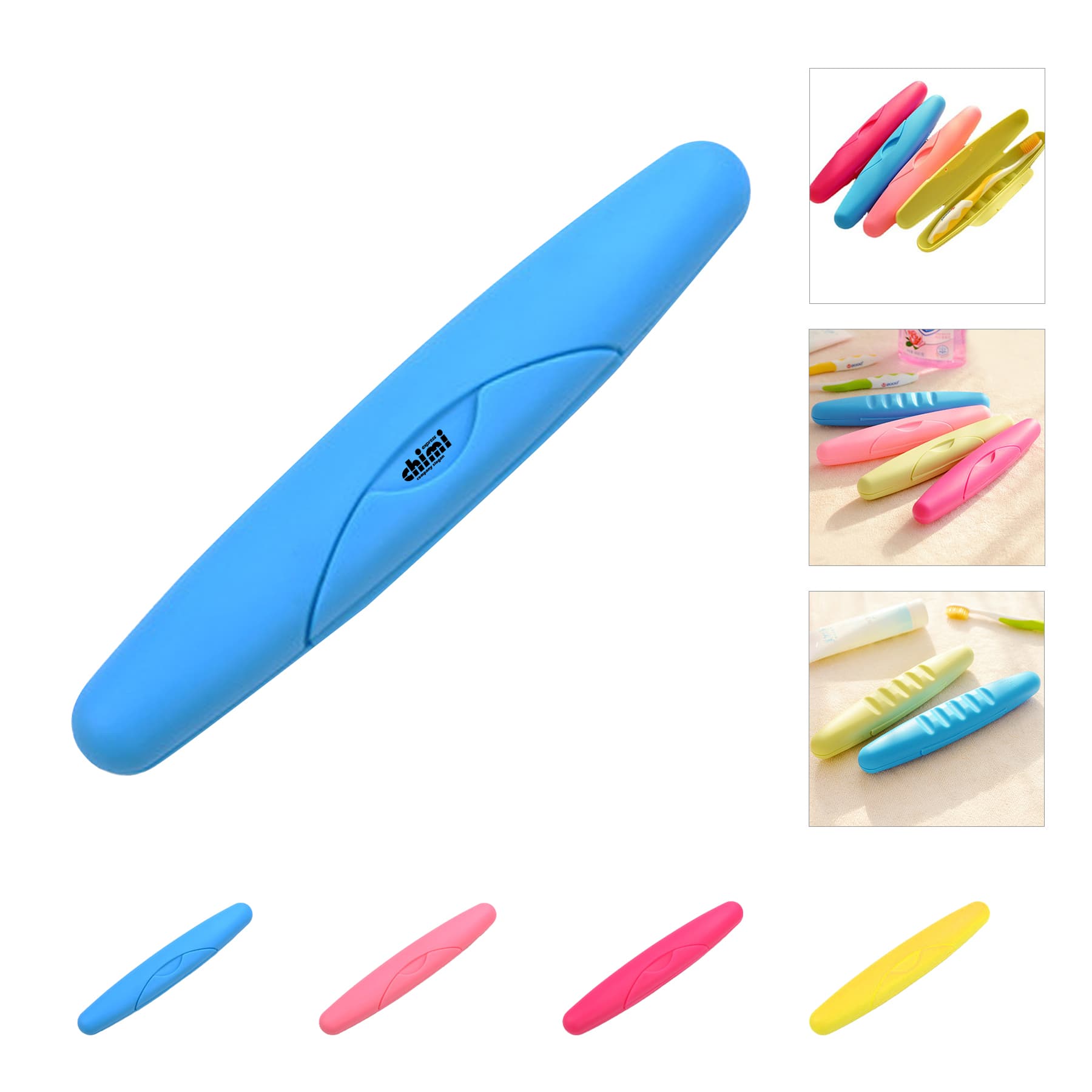 Rush Service MOQ 25pcs Travel Portable Toothbrush Case