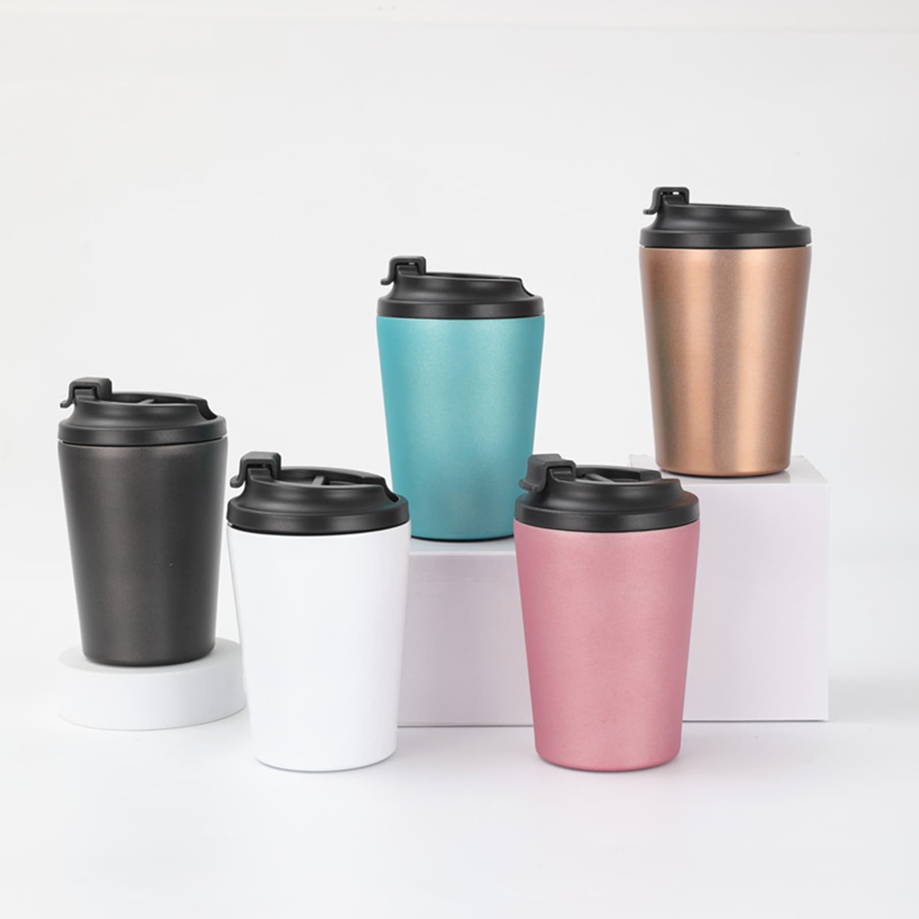 12oz Flip Top Coffee Cup