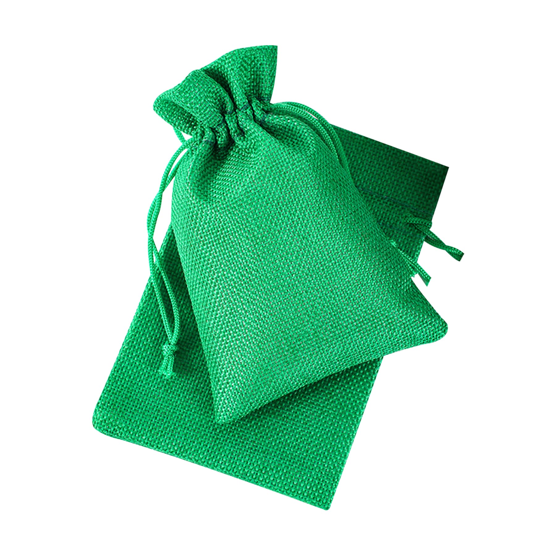 Burlap Gift Drawstring Pouch