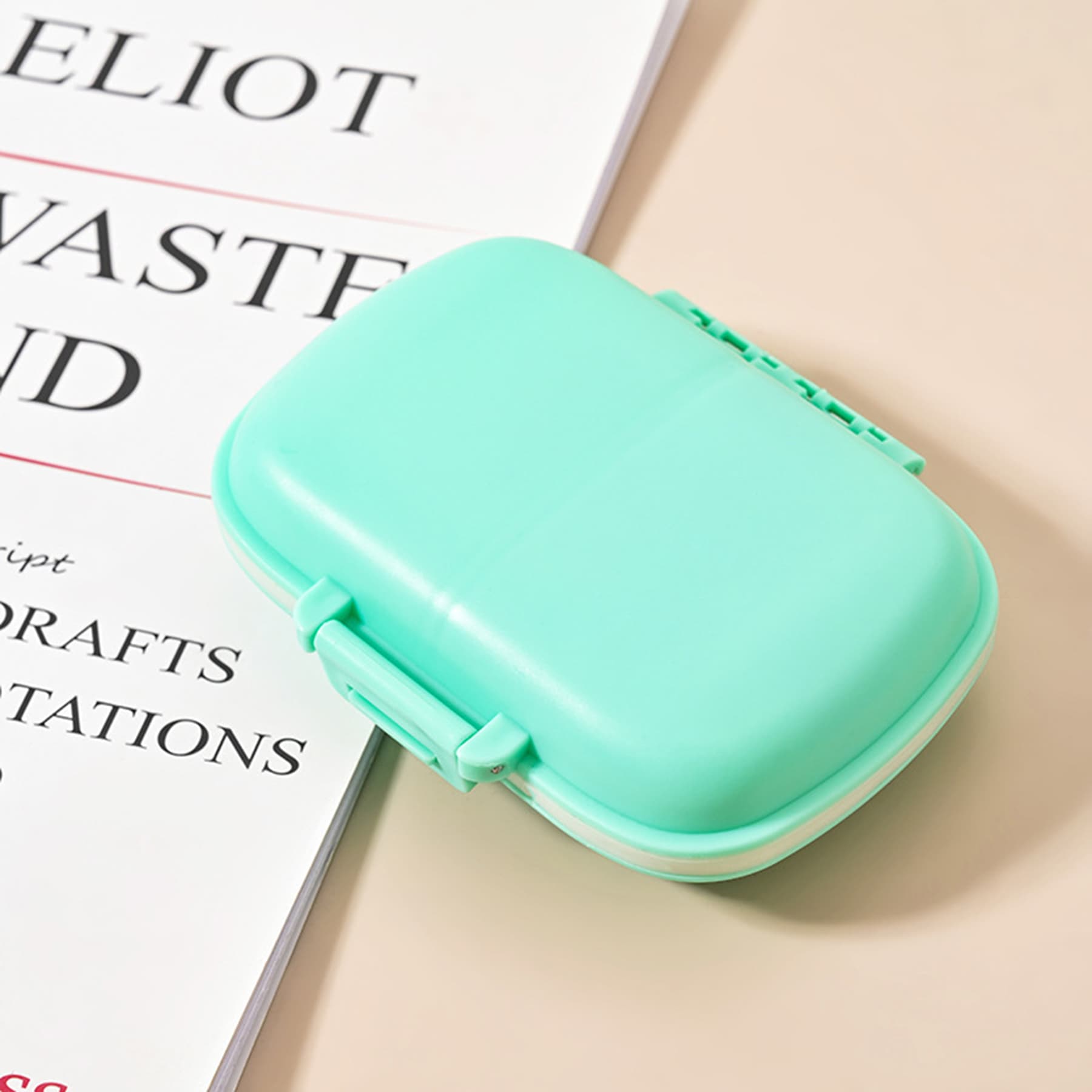 4 Compartment Pill Box