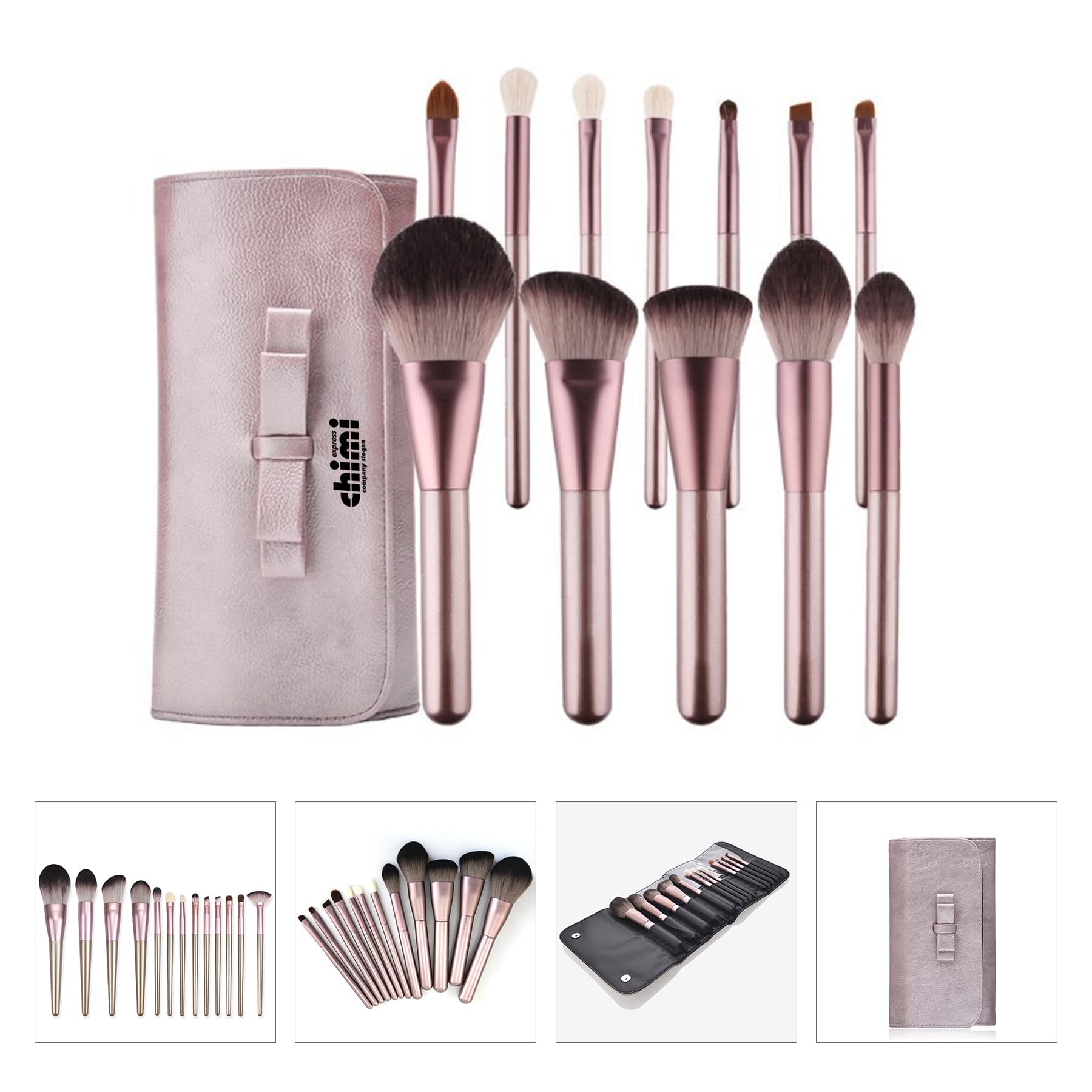 12 PCS Makeup Brush Full Set Beginner Beauty Tools