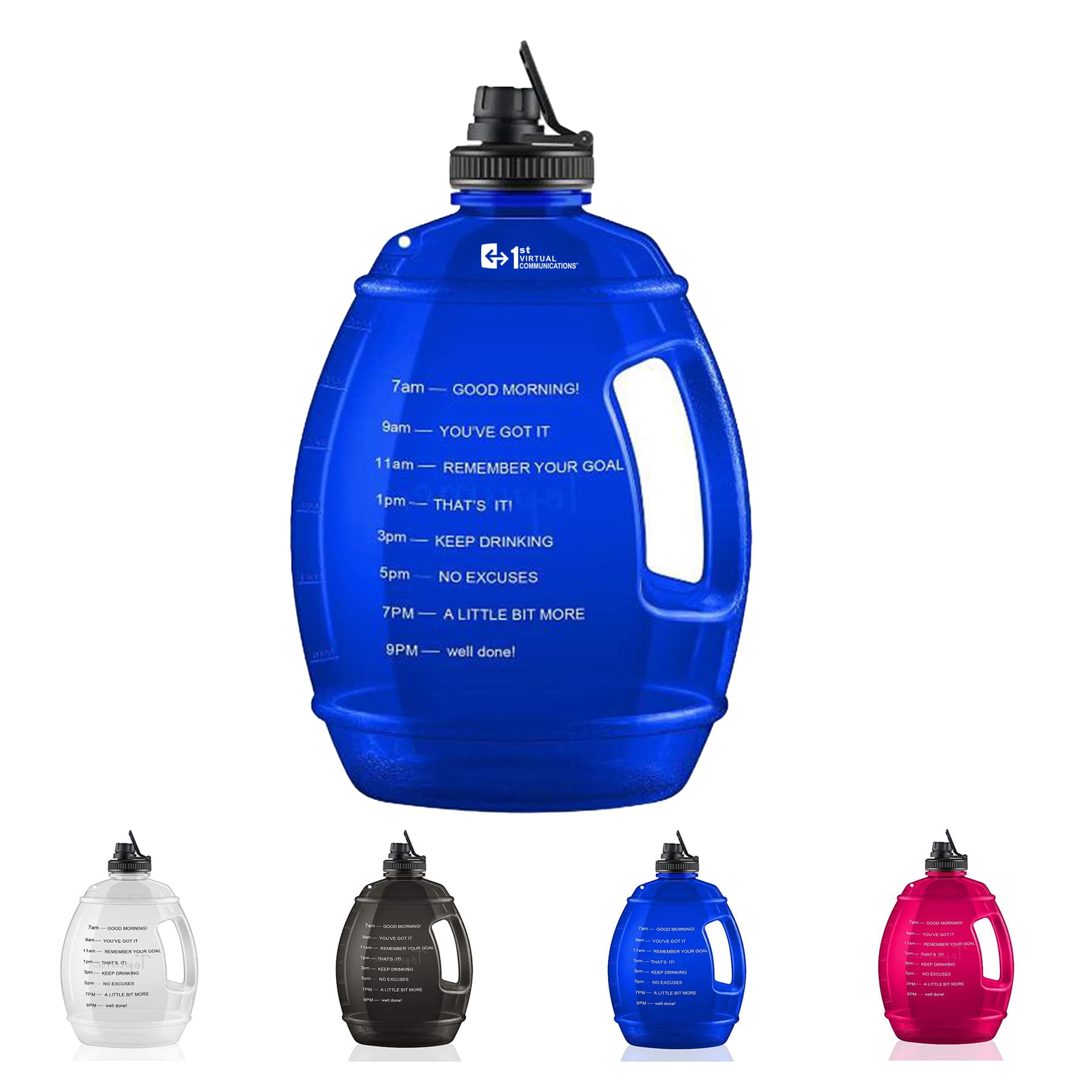 Curved sports kettle with Time Marker