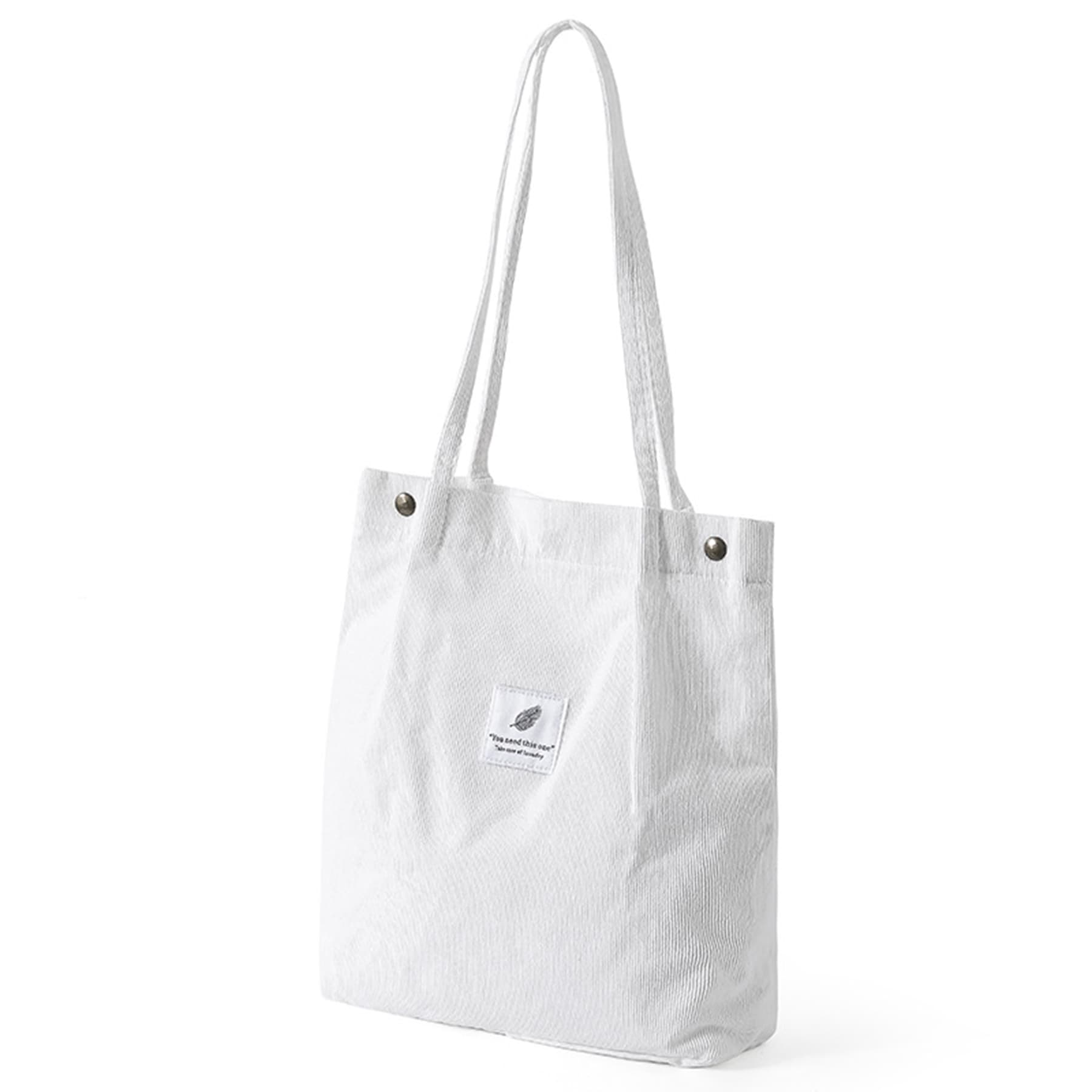 Large Capacity Corduroy Tote Bag