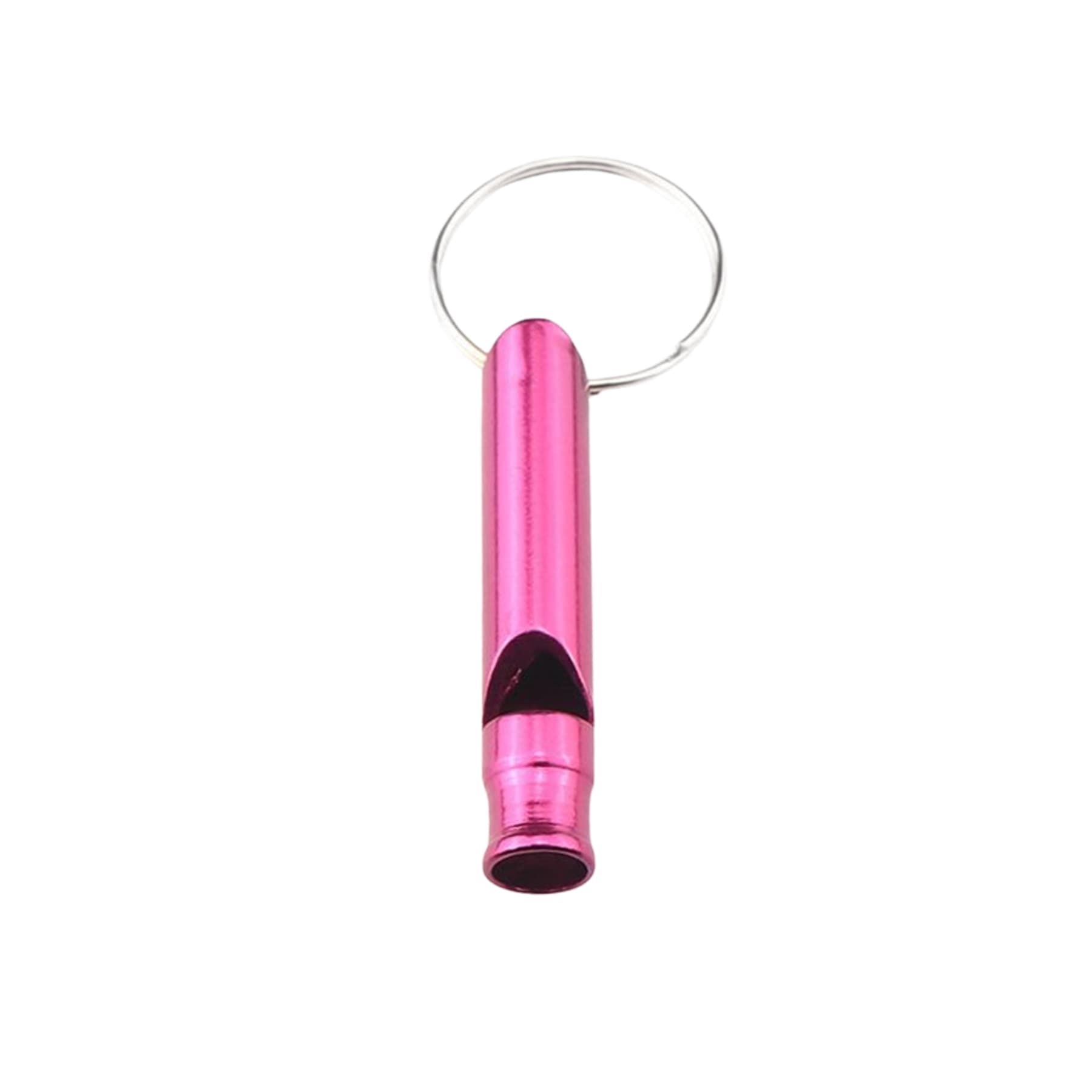 Mini Aluminum Whistle Keyring Keychain