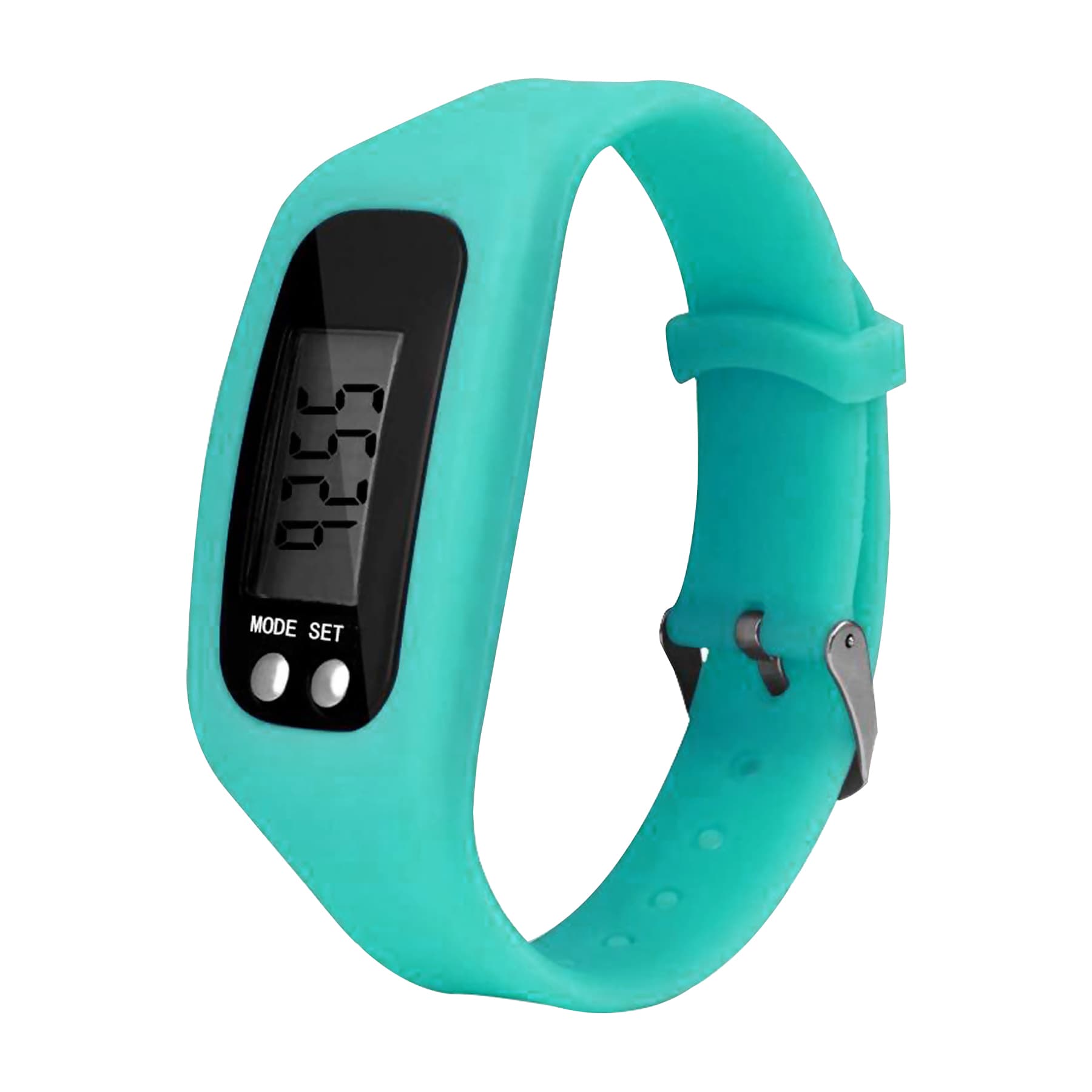 Silicone Fitniess Tracker Pedometer Watch