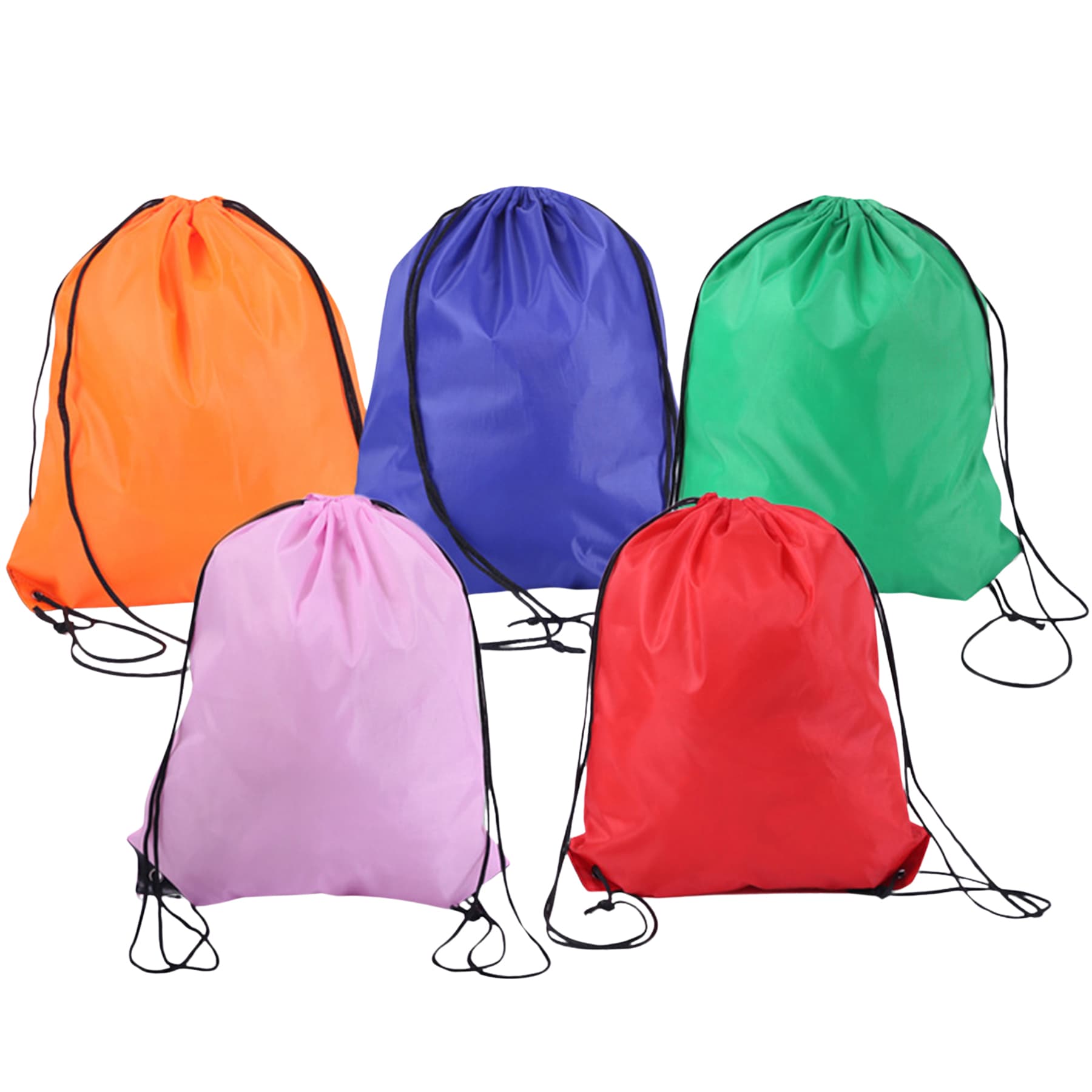 Custom Polyester Drawstring Backpack Bag for Sports