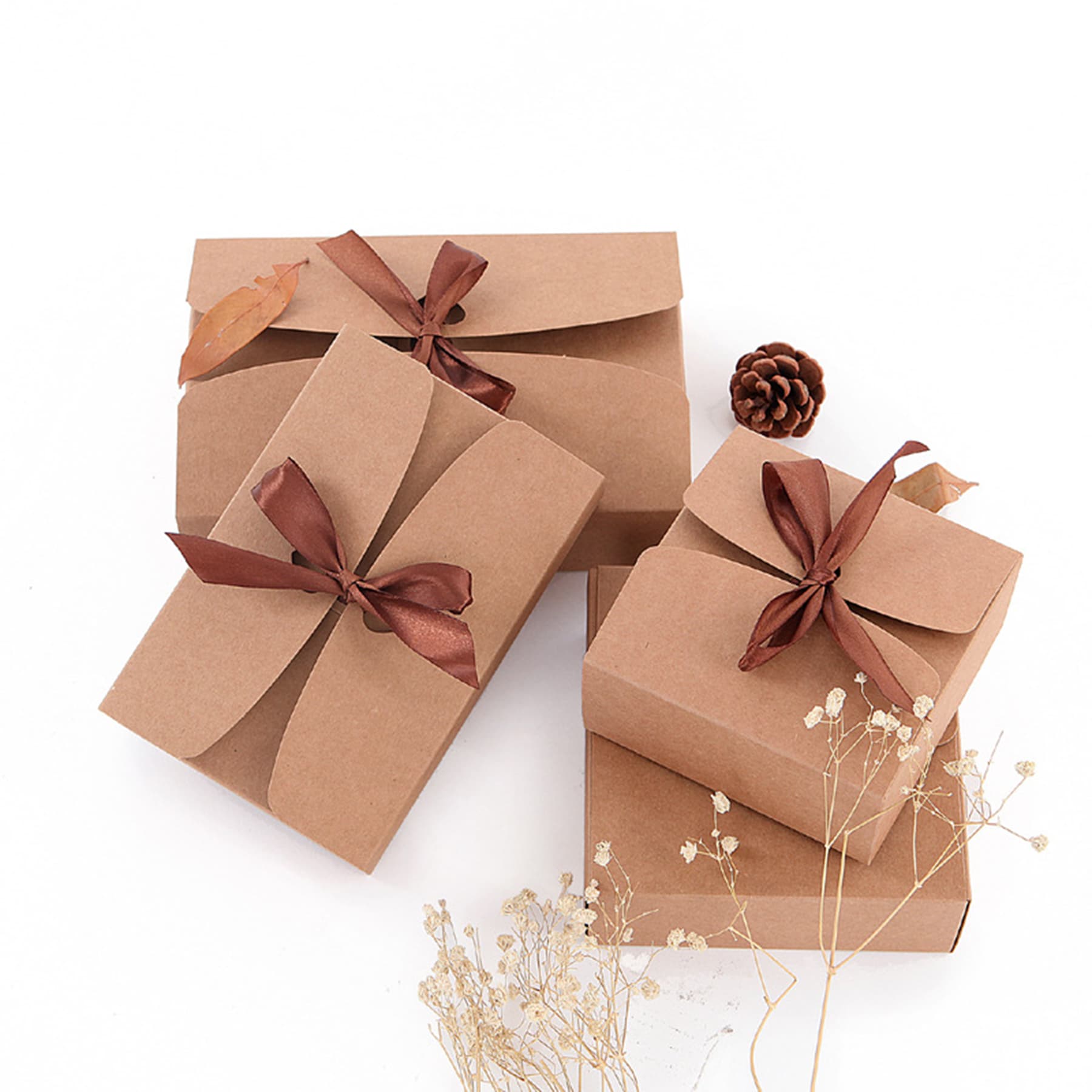 Decorative Gift Box with Ribbons